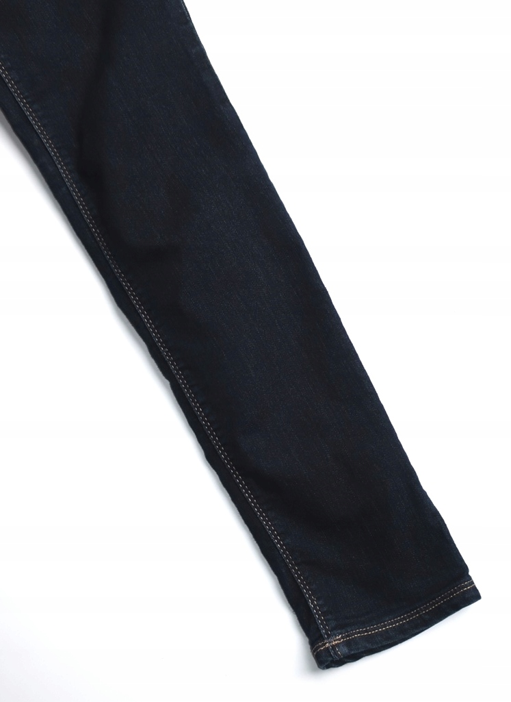 BENETTON 27 JEANSOWE RURKI SKINNY PIN UP GRANATOWE Model KLASYCZNY