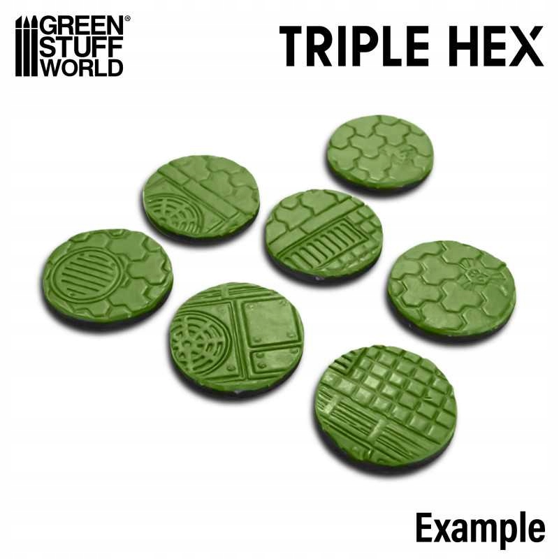 Green Stuff Rolling Pin TripleHex wałek heksy Wydawca Green stuff world