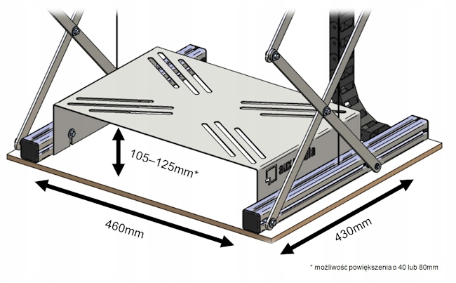 Winda do projektora | AUX MEDIA Prestige PLUS Marka Inna