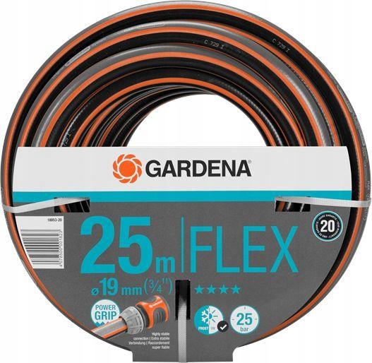 

Wąż ogrodowy Flex 3/4" 25 m Gardena 18053