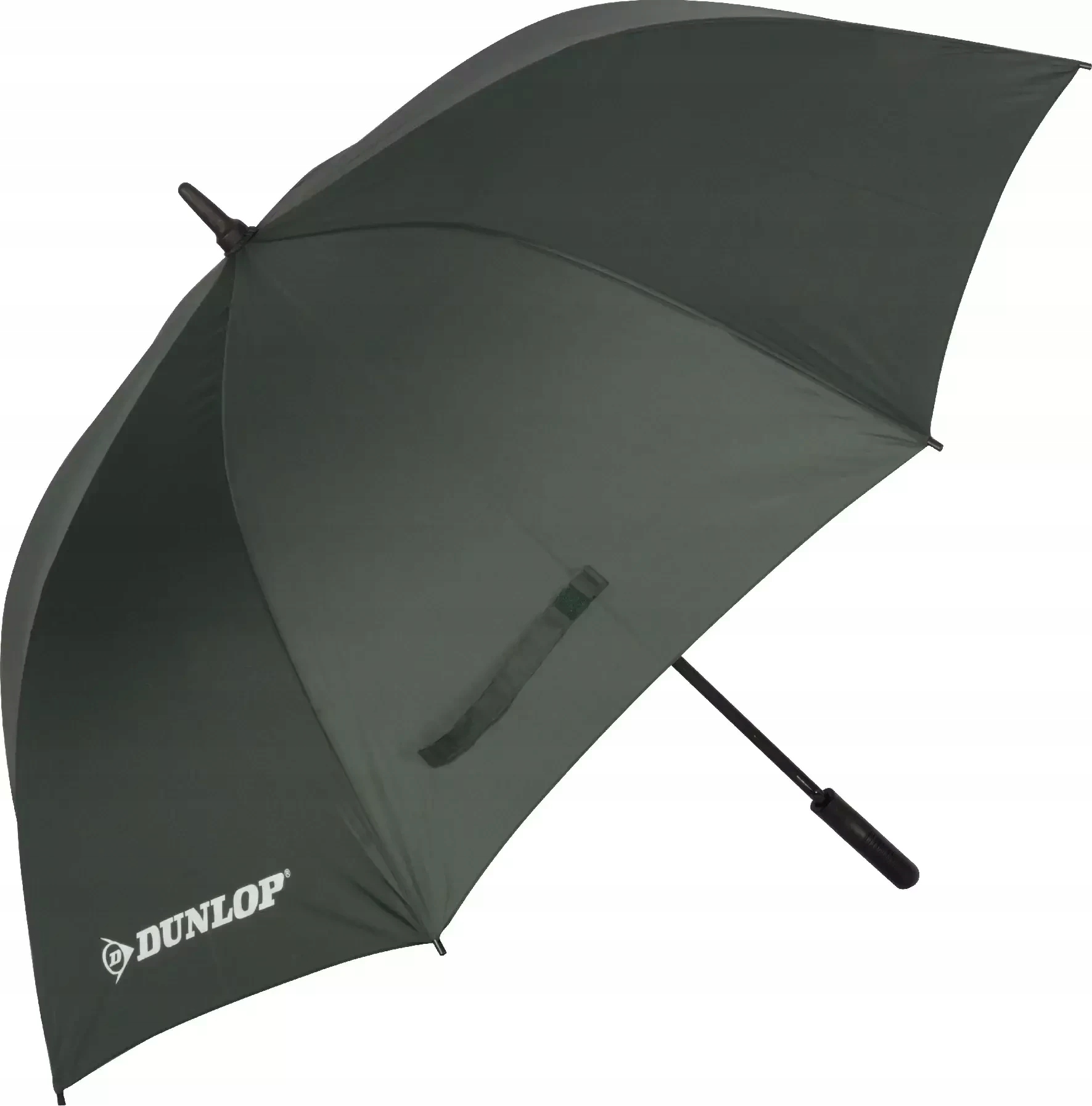 DUŻY PARASOL SKŁADANY MĘSKI DAMSKI PÓŁ-AUTOMAT WŁÓKNO HTF DUNLOP XXL 126CM
