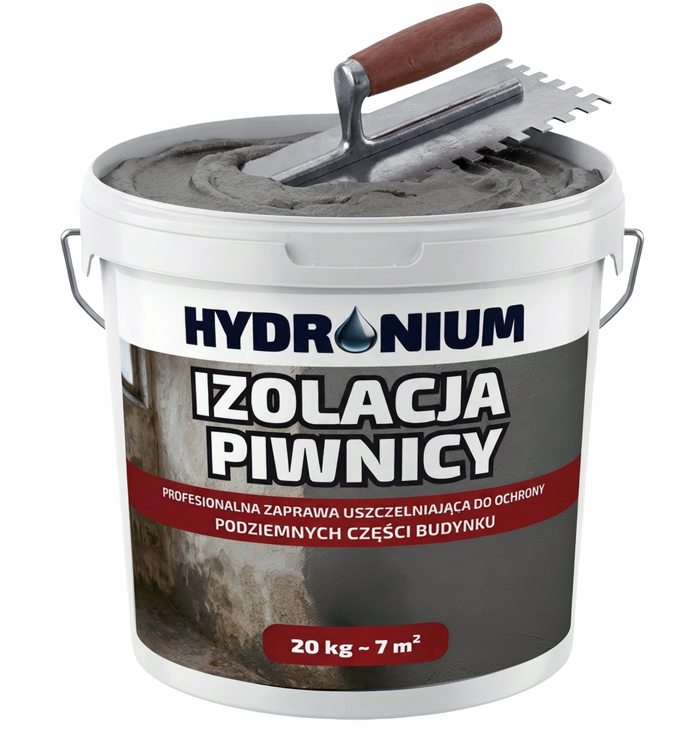 Hydronium Izolacja Piwnicy 20 Kg Dwuskładnikowa Masa Do Uszczelnianiająca