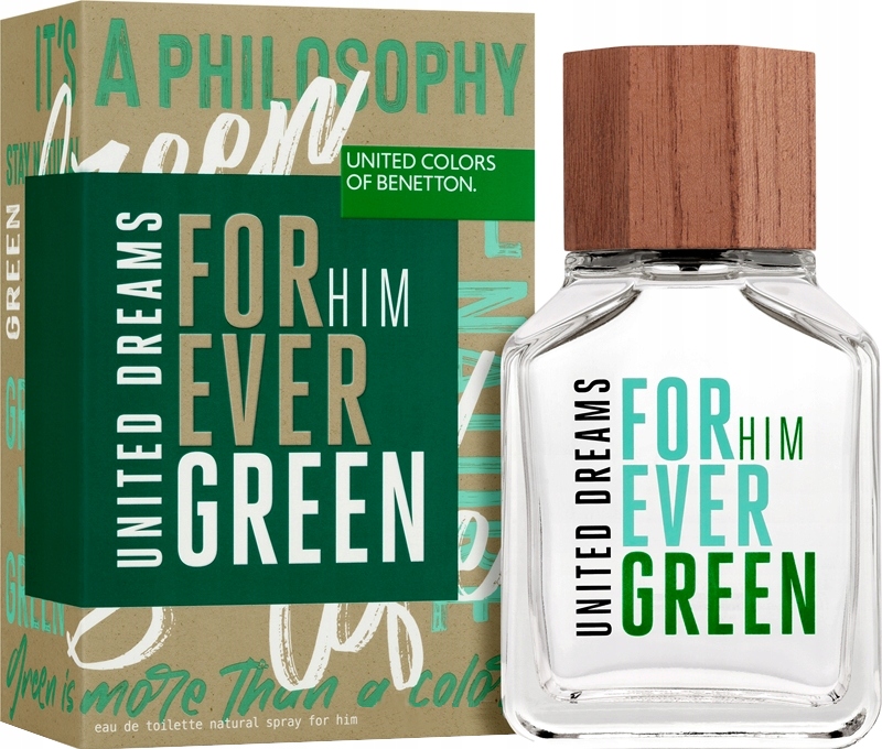 Benetton United Dreams Forever Green For Him toaletní voda 100 ml