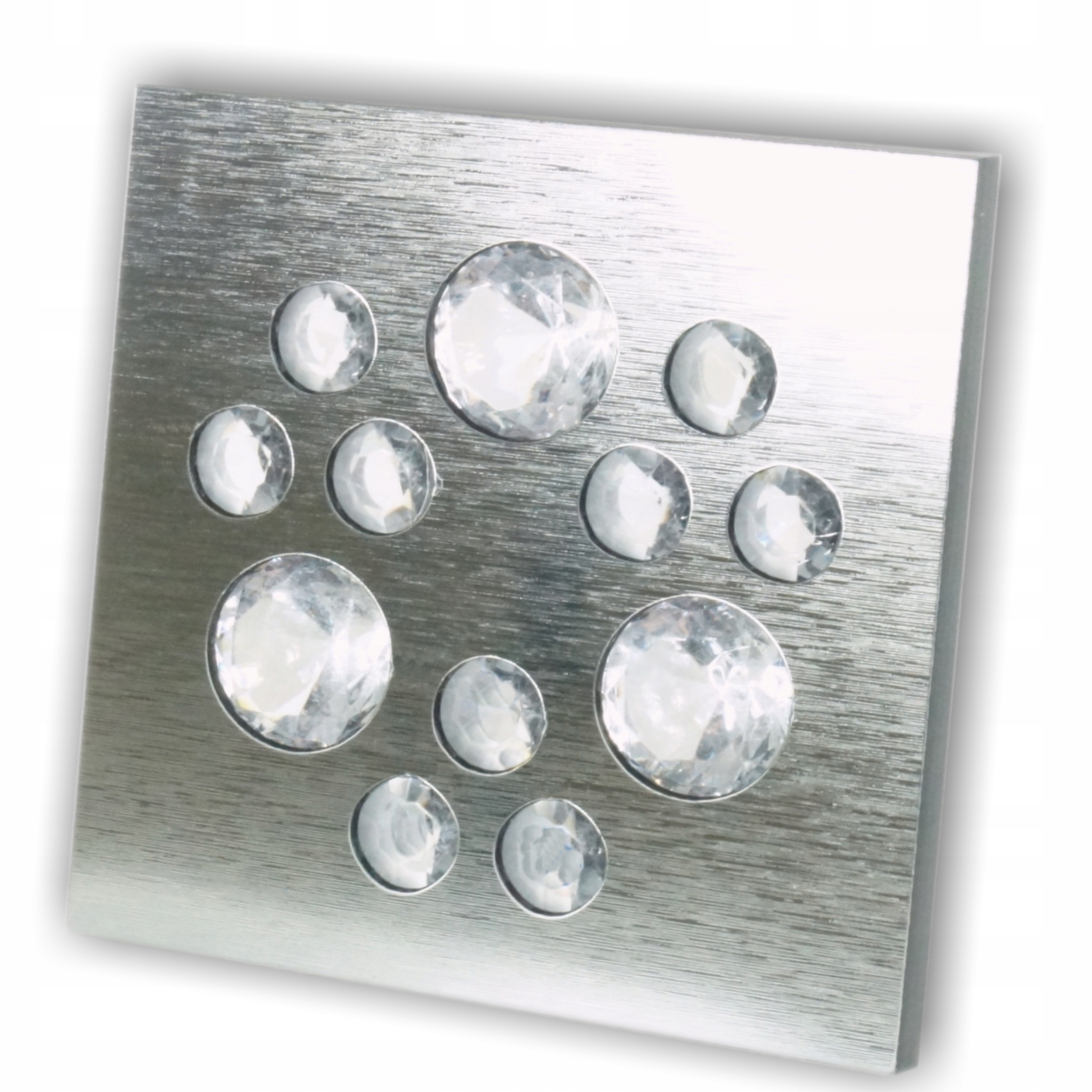 

Oświetlenie lampki schodowe Led Kryształ Inox