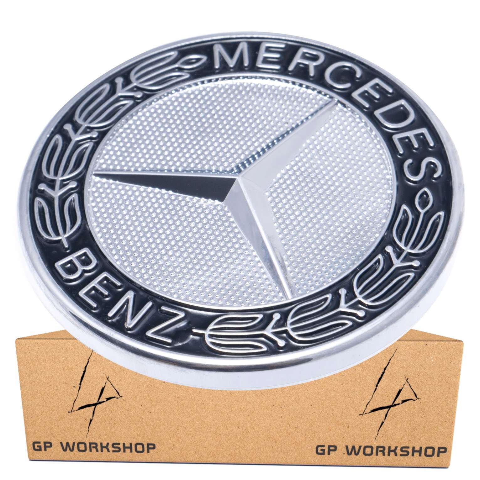 MERCEDES EMBLEMAT ZNACZEK MASKA W204 W205 211 57mm Marka Inna