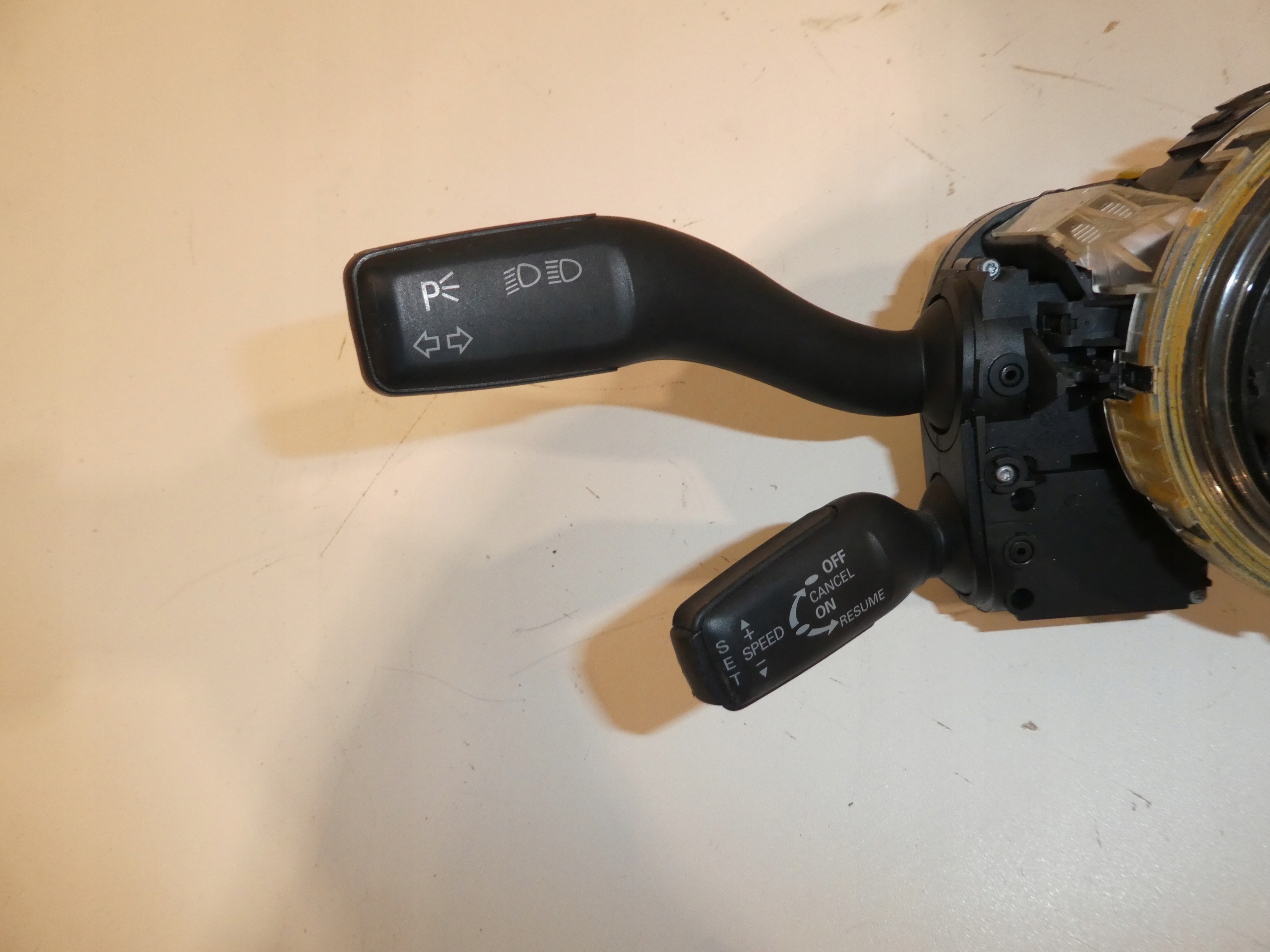 AUDI A6 C6 steering wheel levers and controls control ring 4E0953541A