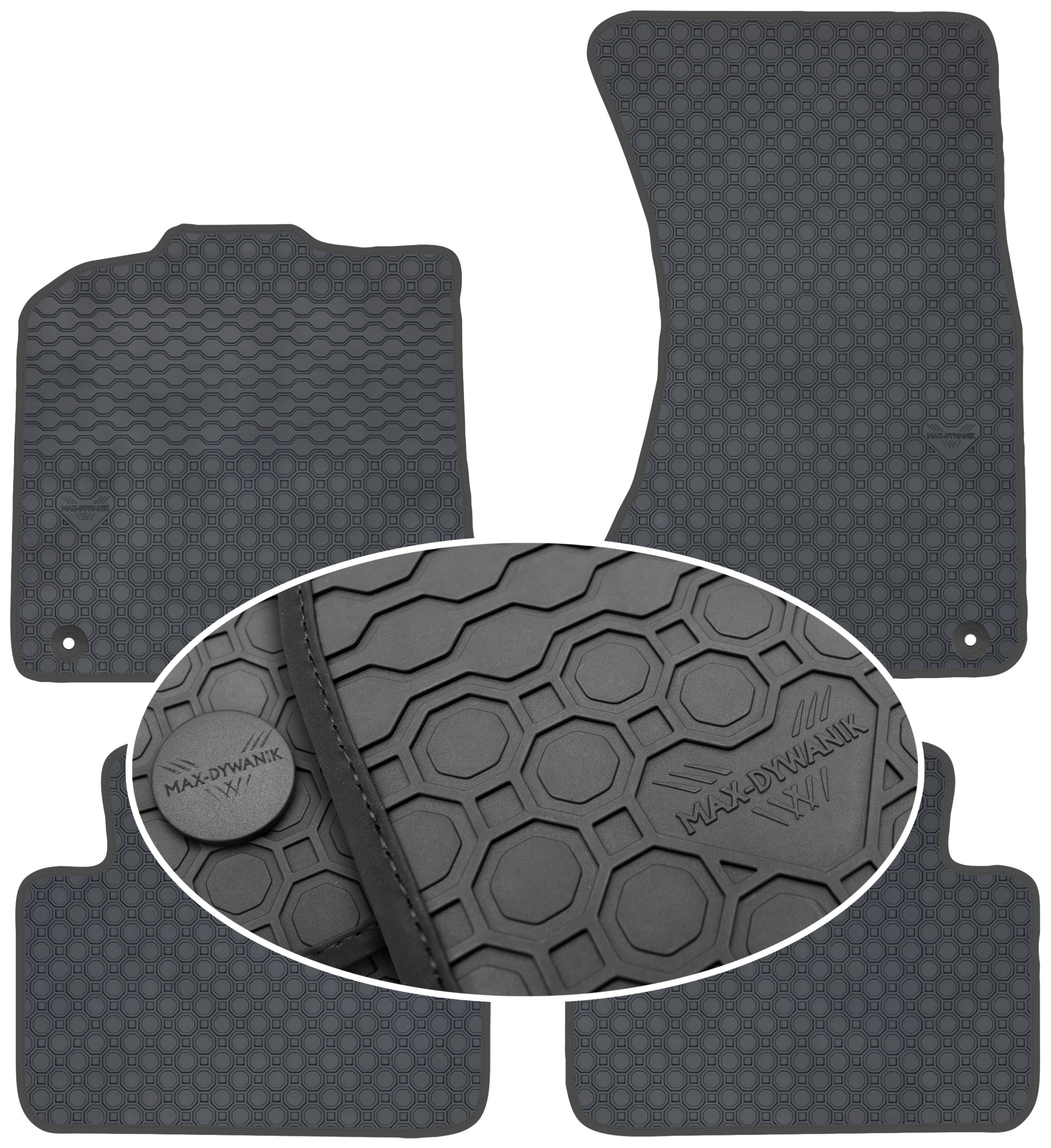 Килимки Max-Килимок резинові 106149600000 4 el.