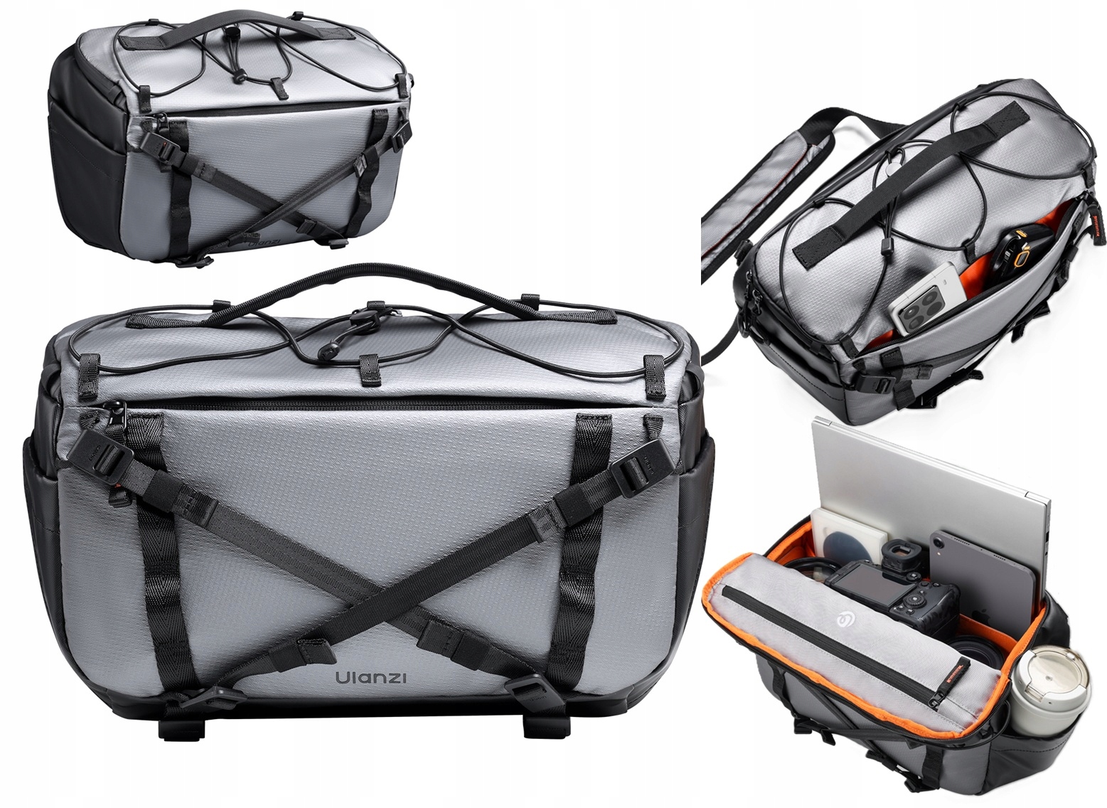 Taška na fotoaparát dronu Videokamera pro fotoaparát kamery Ulanzi Sling Crossbody