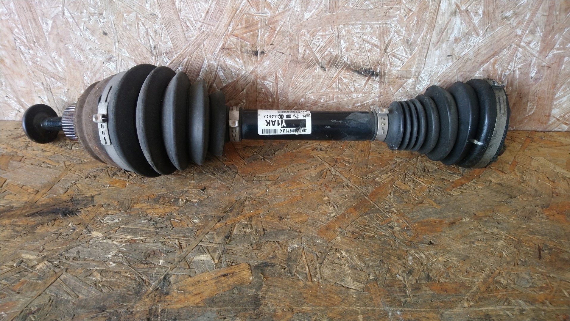 AUDI A4 B8 A5 semi-axis left 8K0407271AK
