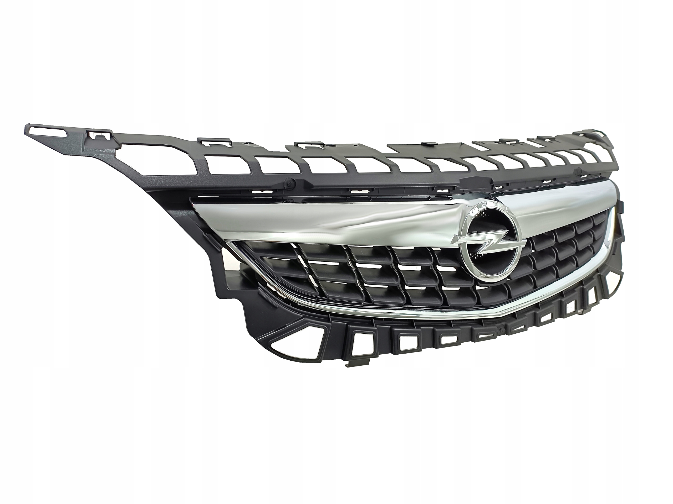 KOMPLETNY GRILL ATRAPA Z CHROMEM OPEL ASTRA J 2009r 2010r 2011r 2012r