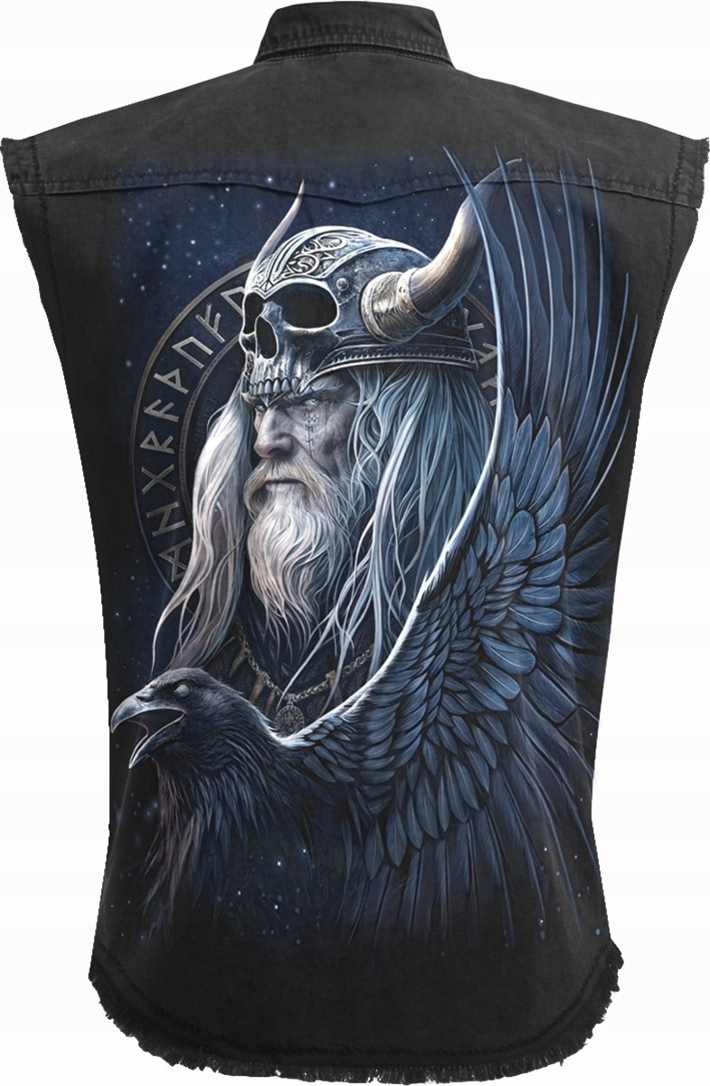Odin's Warrior Denimová spirála bez rukávů 3XL