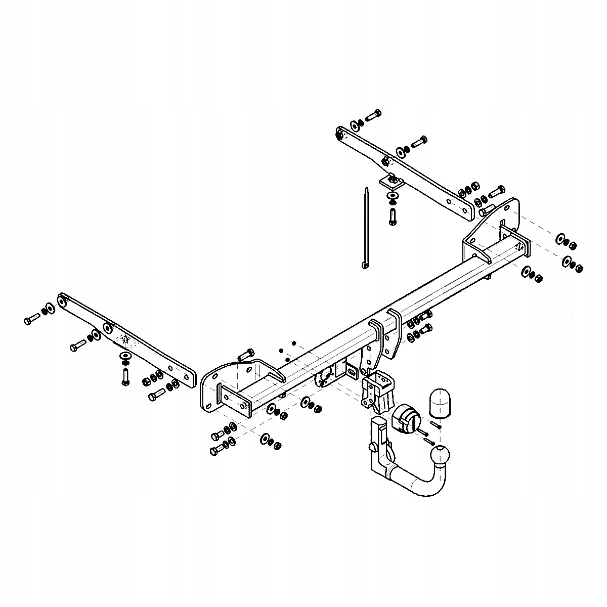 Hak Wypinany do Opel Astra K V 5 Kombi 16-21 MODUŁ WIĄZKA 13 PIN GRATIS Producent Steinhof