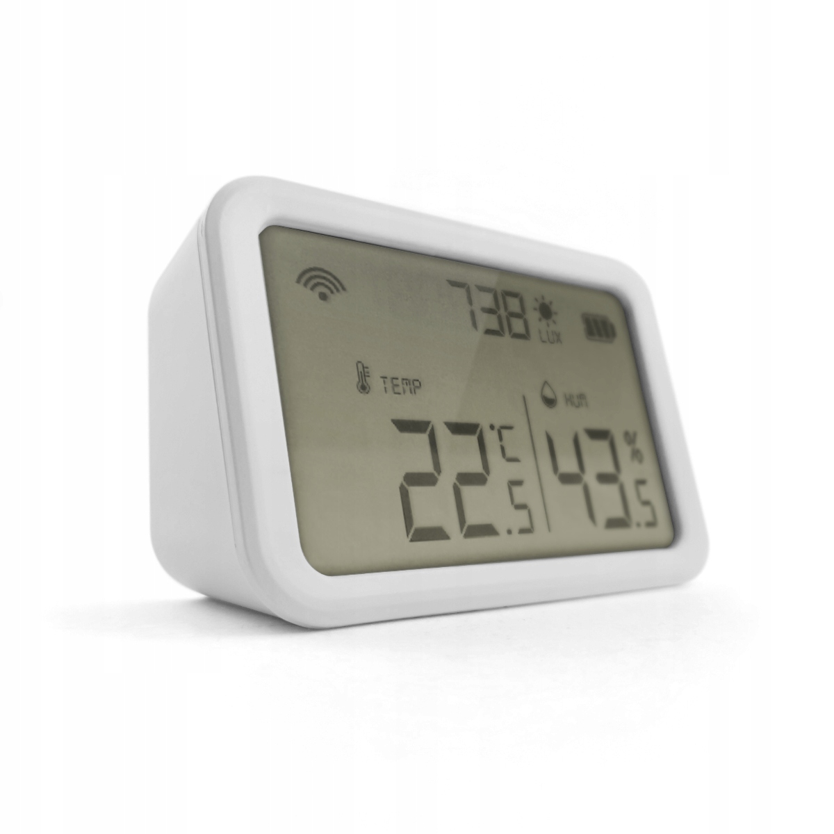 

Czujnik Temperatury Wilgotność Luksomierz LCD Tuya