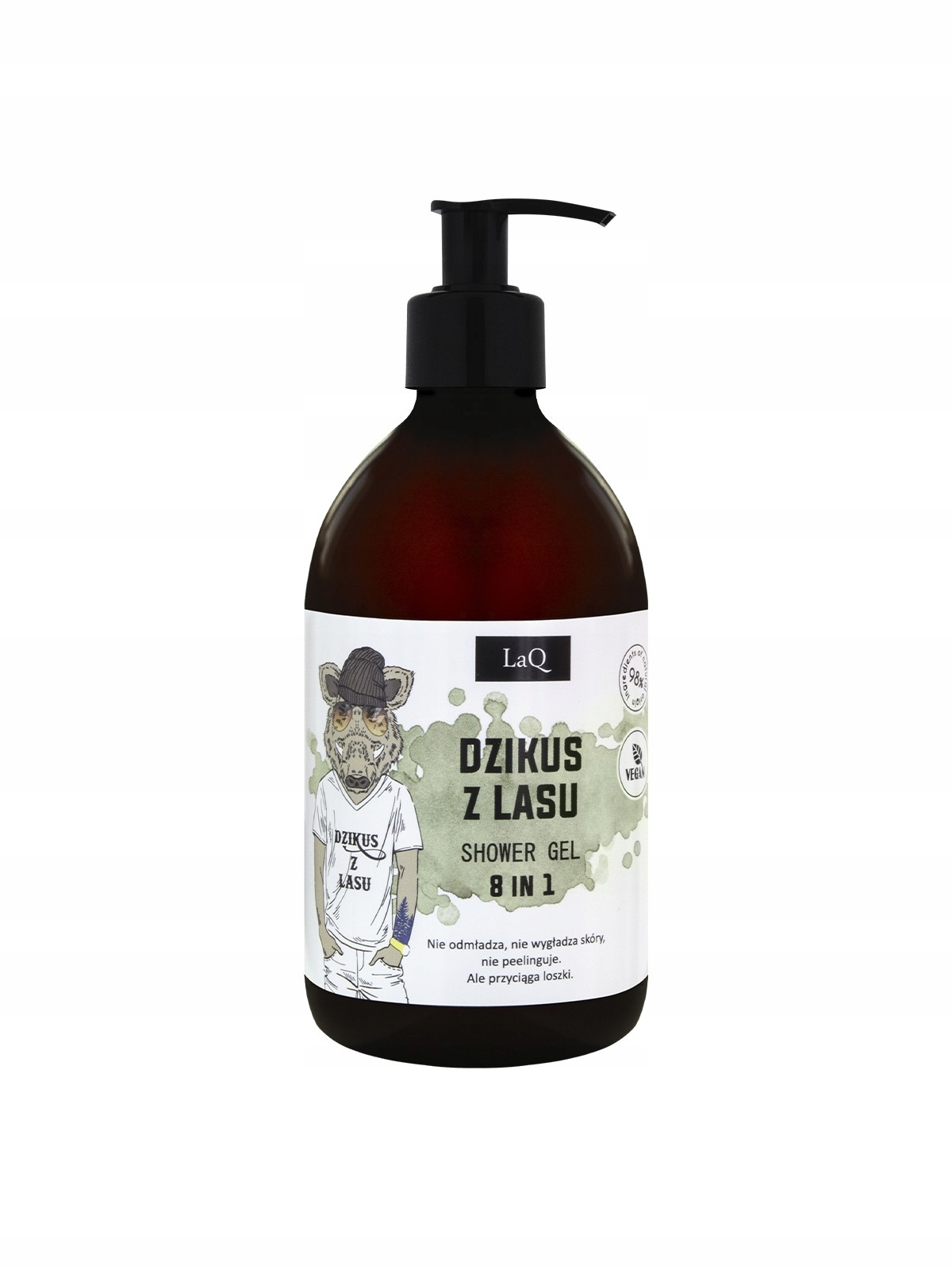 LAQ DZIKUS ZESTAW MĘSKI 2cz ŻEL 500 + OLEJEK 30ml Kod producenta 5902730835943