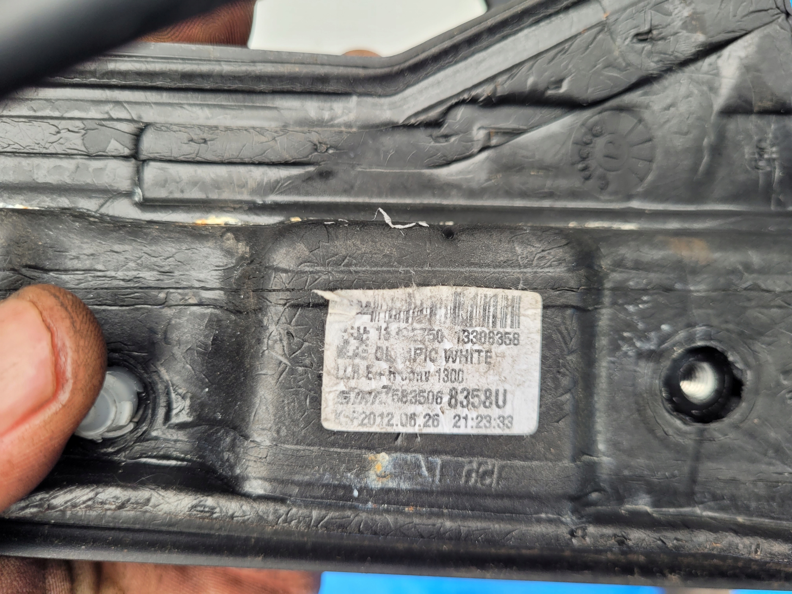 Astra J зеркало правое европа Y40R 7PIN 13302750