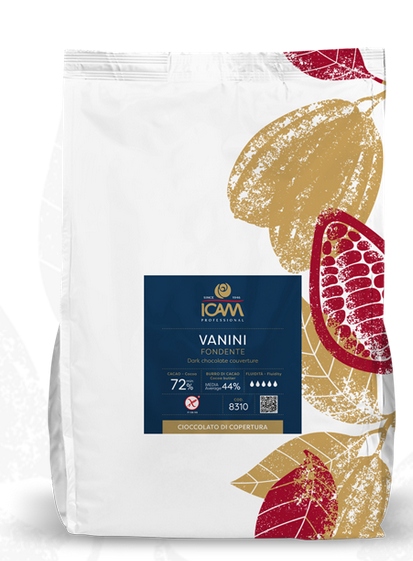 Czekolada Vanini deserowa 72% 15kg Icam