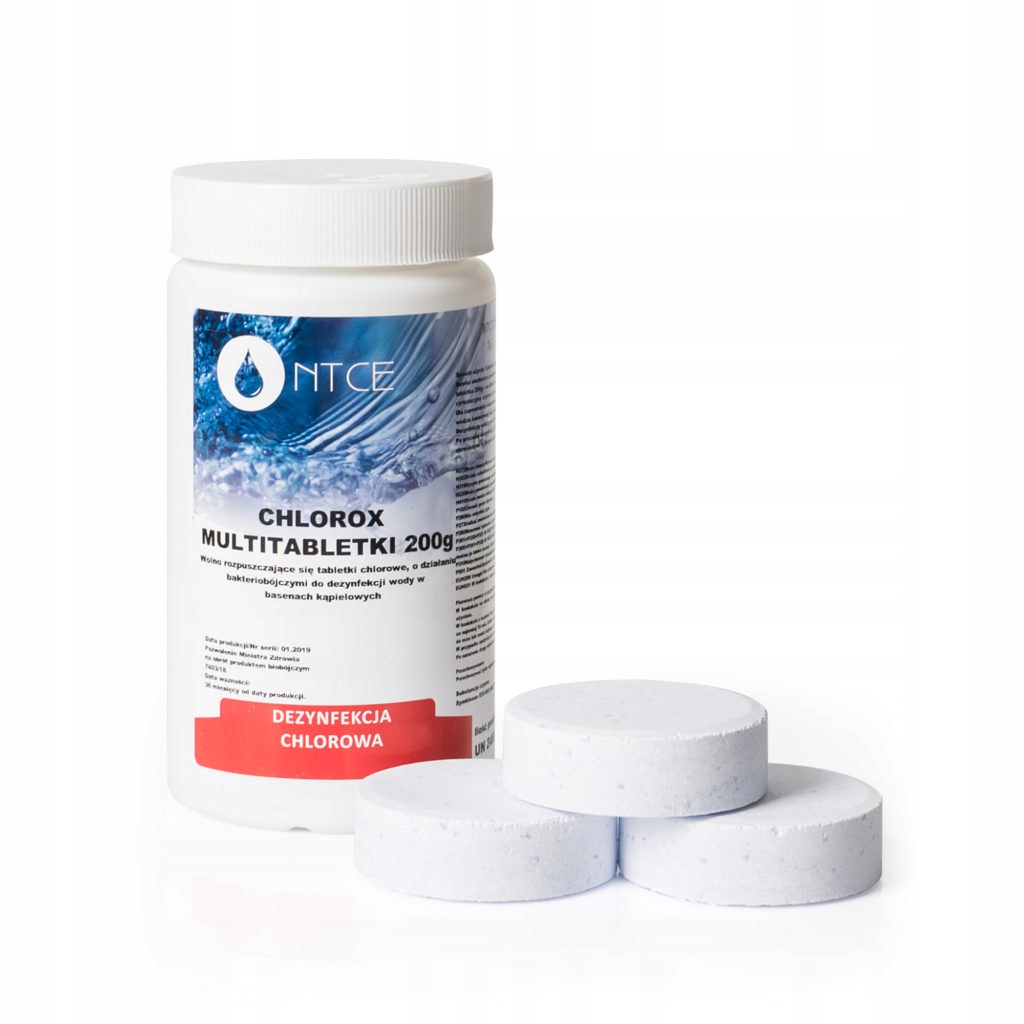 Multitabletka 11w1 200g czysty basen NTCE 1kg