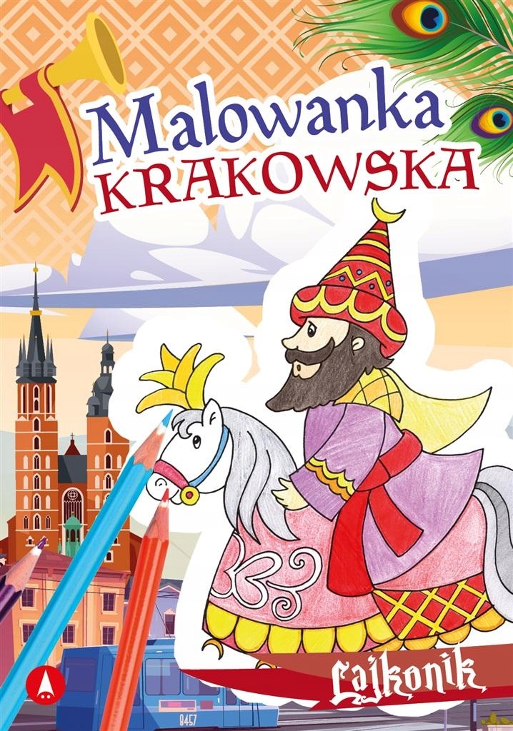 

Malowanka krakowska. Lajkonik