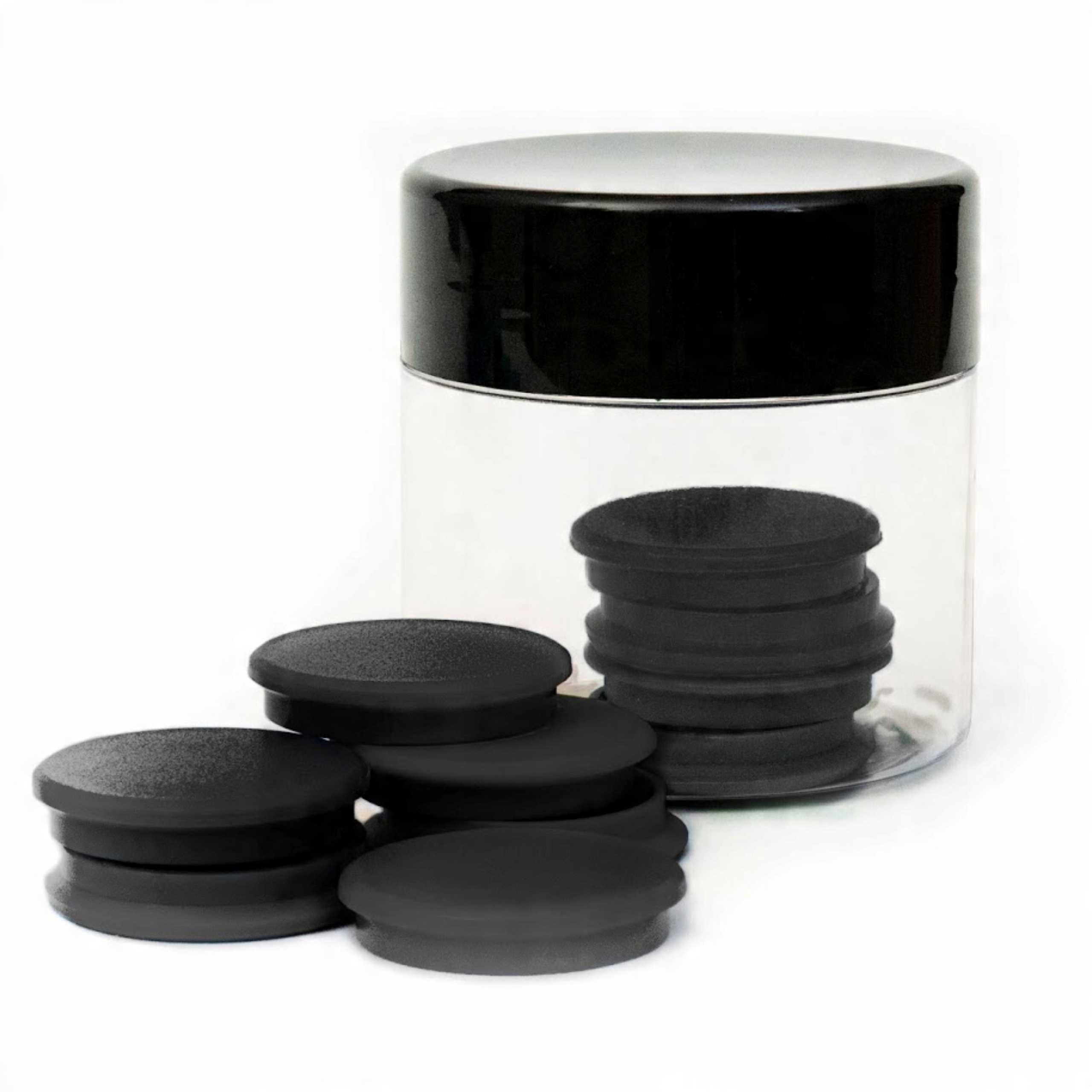 

Magnesy na lodówkę do tablic 30mm czarne 10 sztuk