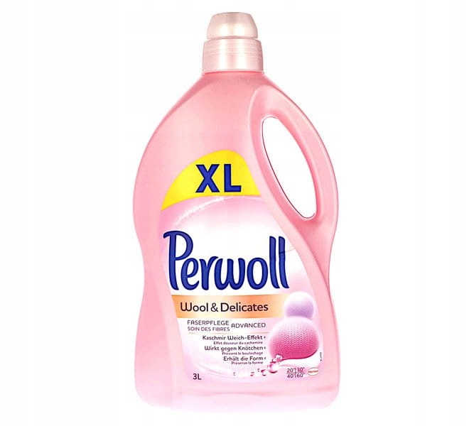 Perwoll Wool Delicate německý XL 3L prací prostředek na vlnu a jemné prádlo