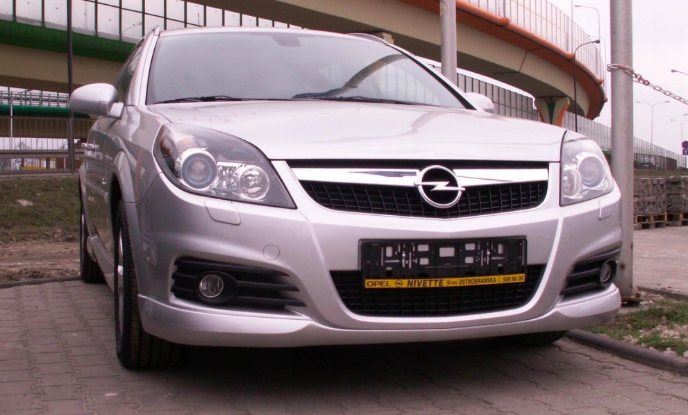 Opel Vectra C polift - Dokładka zderzaka przód OPC