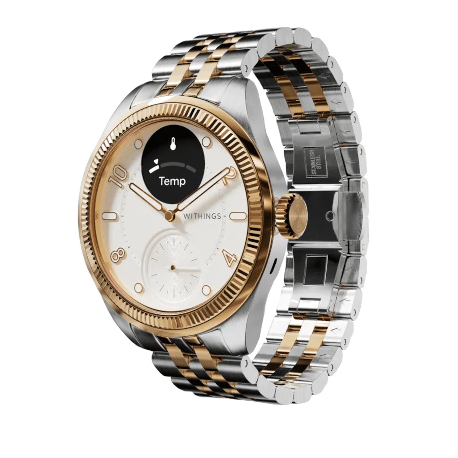 Withings Scanwatch Nova Brilliant chytré hodinky Ekg, měření pulsu, safírové sklo, SPO2