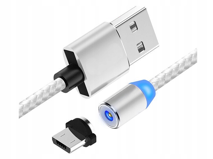 Przyłącze wtyk micro USB magnetyczne złącze 2,5m