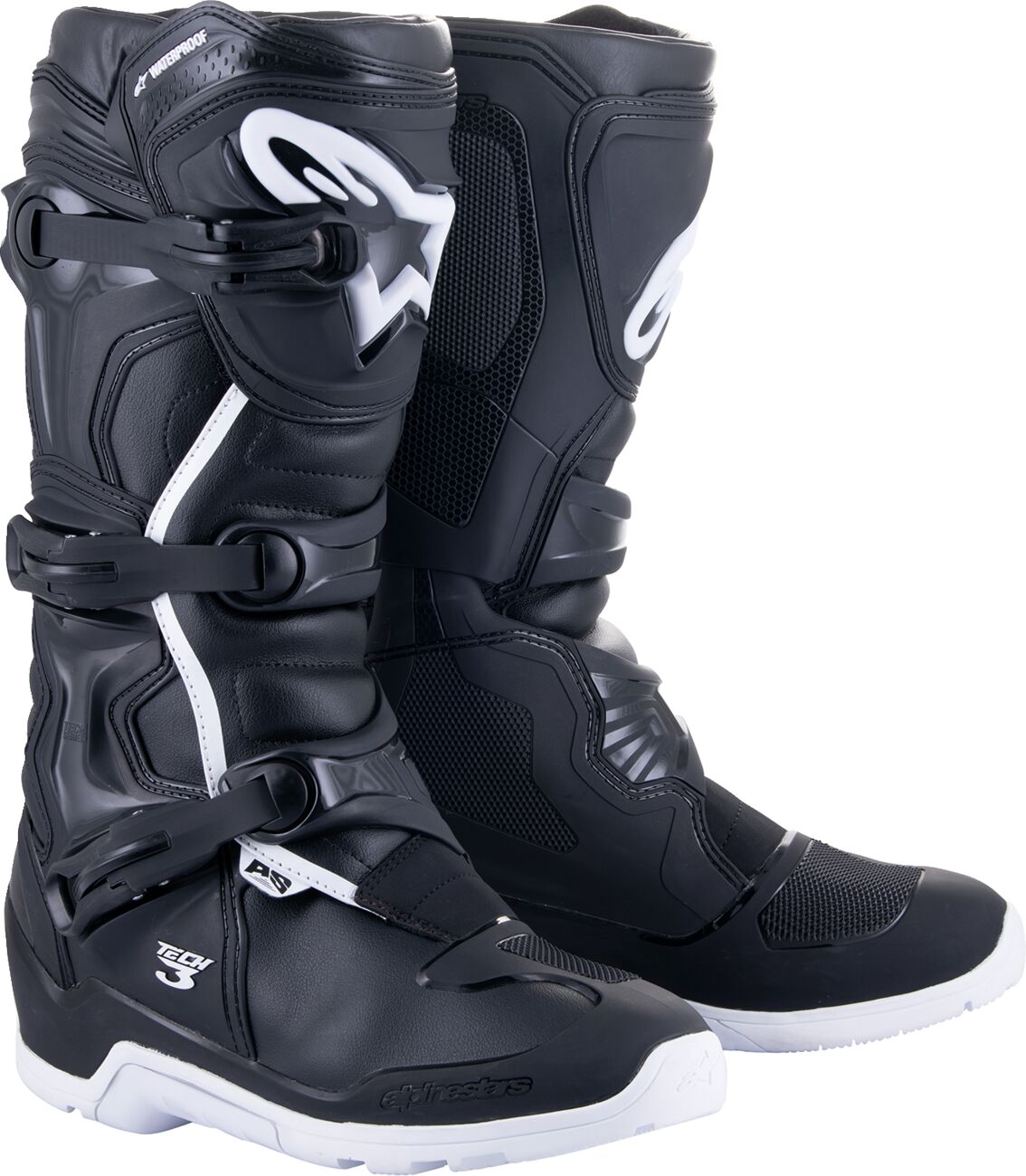 Topánky Na Cross Nepremokavé Alpinestars TECH3 Enduro Black/white (8) 42