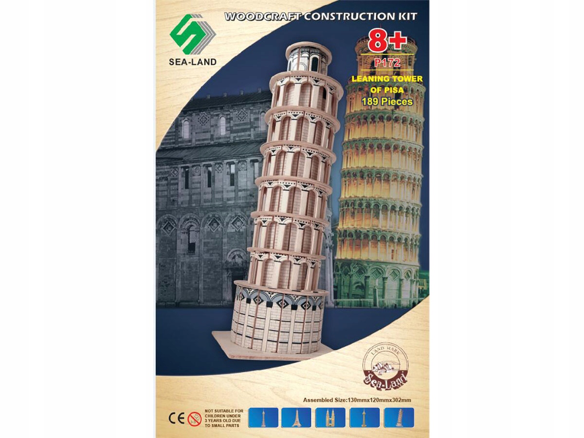 Krzywa wieża w Pizie składanka puzzle 3D P172 Kod producenta P172