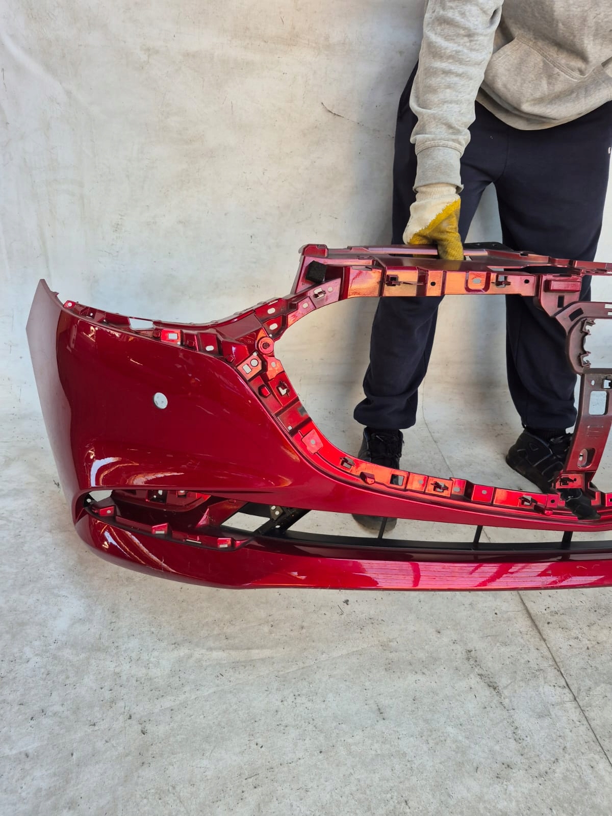 MAZDA 3 IV BP sedan 19- bumper front front PDC BCKA-50031