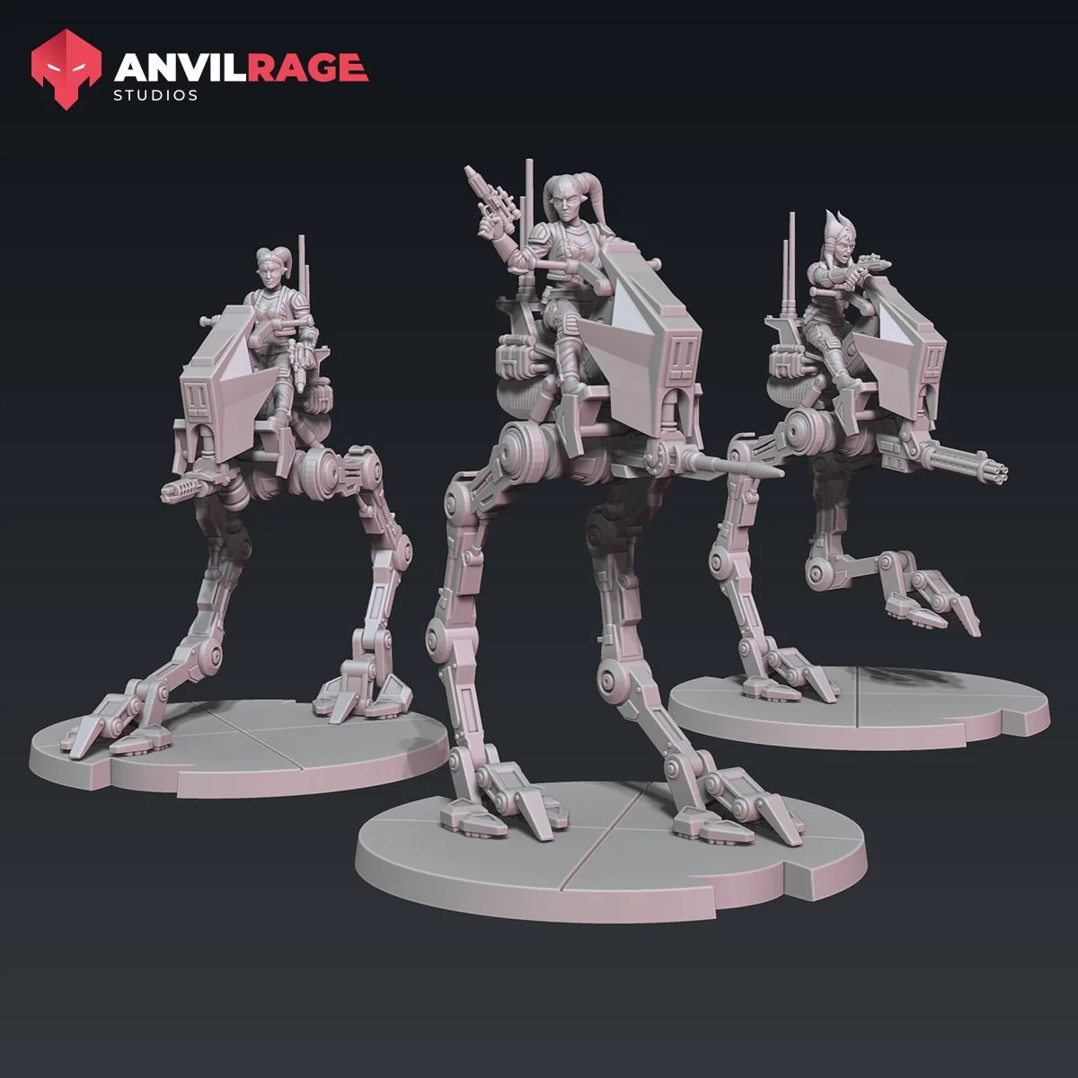 RECON WALKERS model pasuje do gry StarWars Legion 1