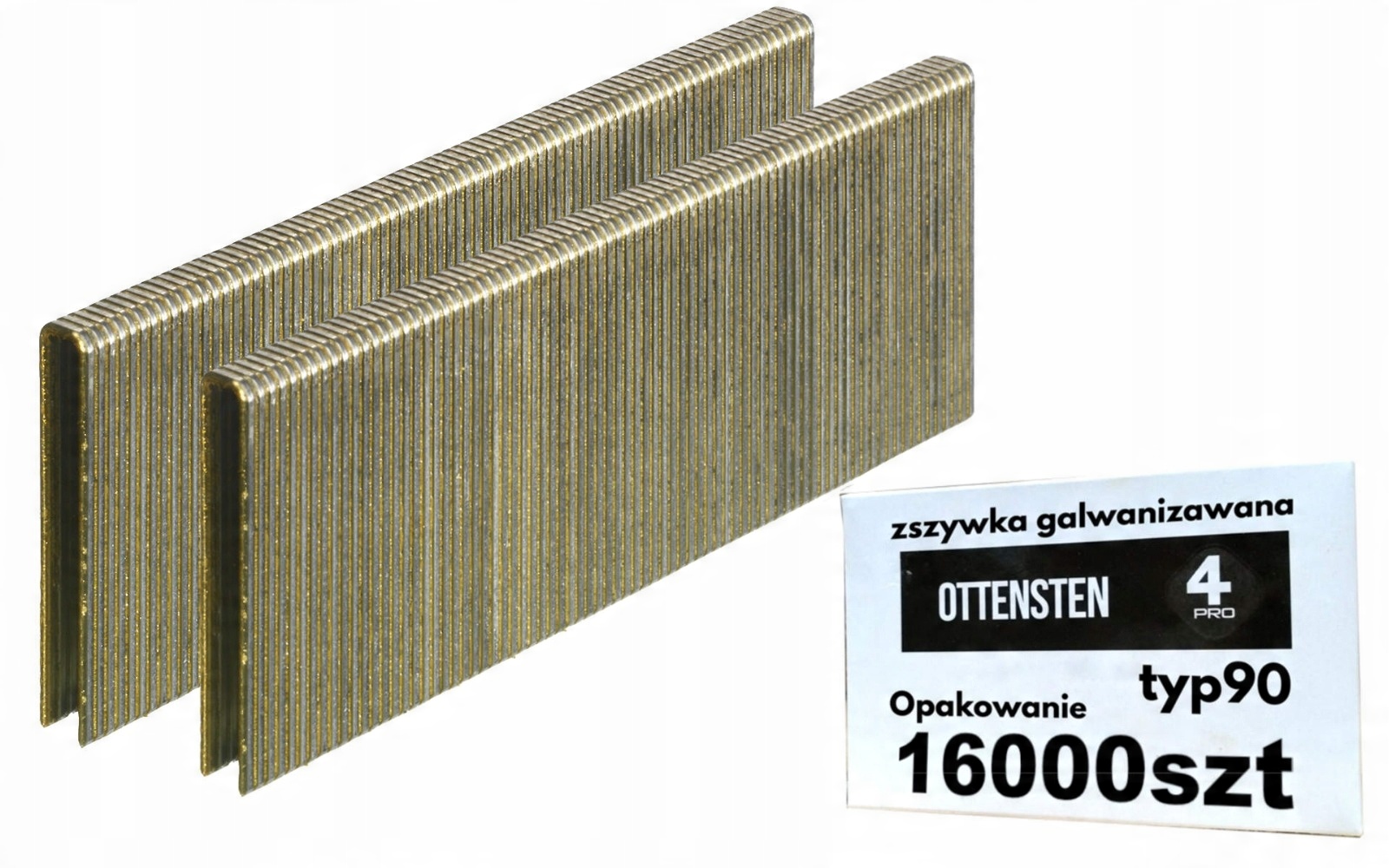 

Zszywki Stolarskie Typ 90/10mm Ga18 Megapaka 16tys