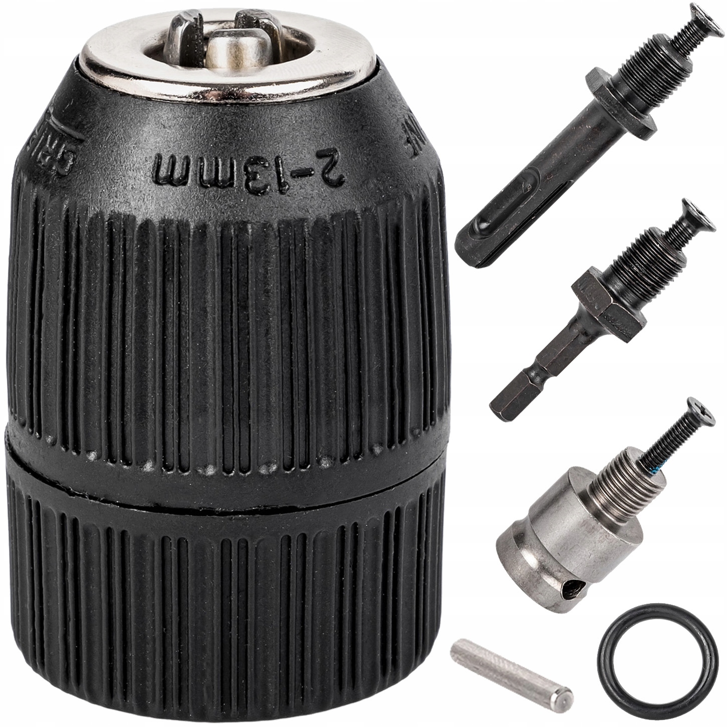 UCHWYT WIERTARSKI ADAPTER +SDS WIERTARKI 2-13 1/2 GŁOWICA FUTERKO MOCOWANIE