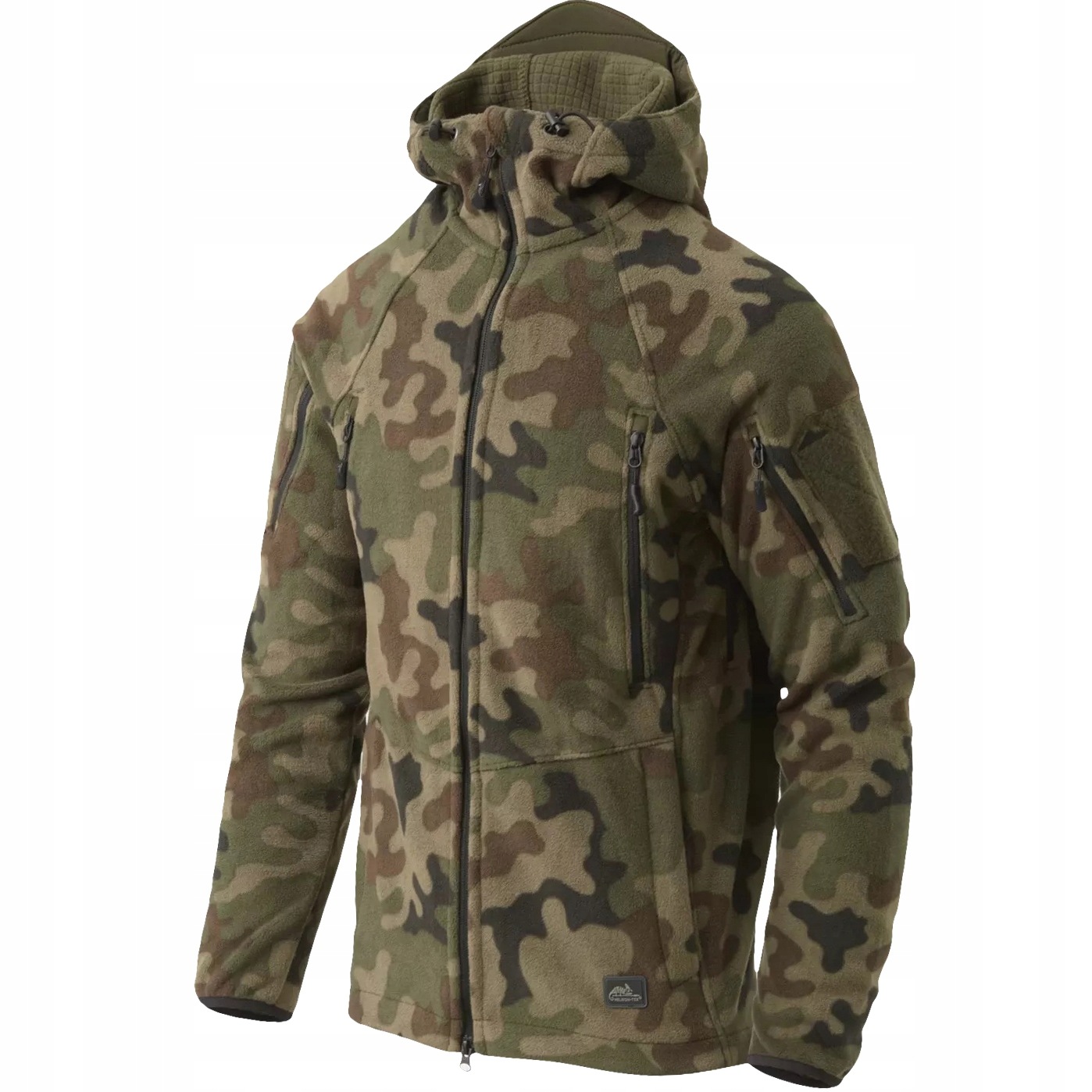 Pánská Mikina Helikon s kapucí Taktická Pl Woodland vz.93 XL