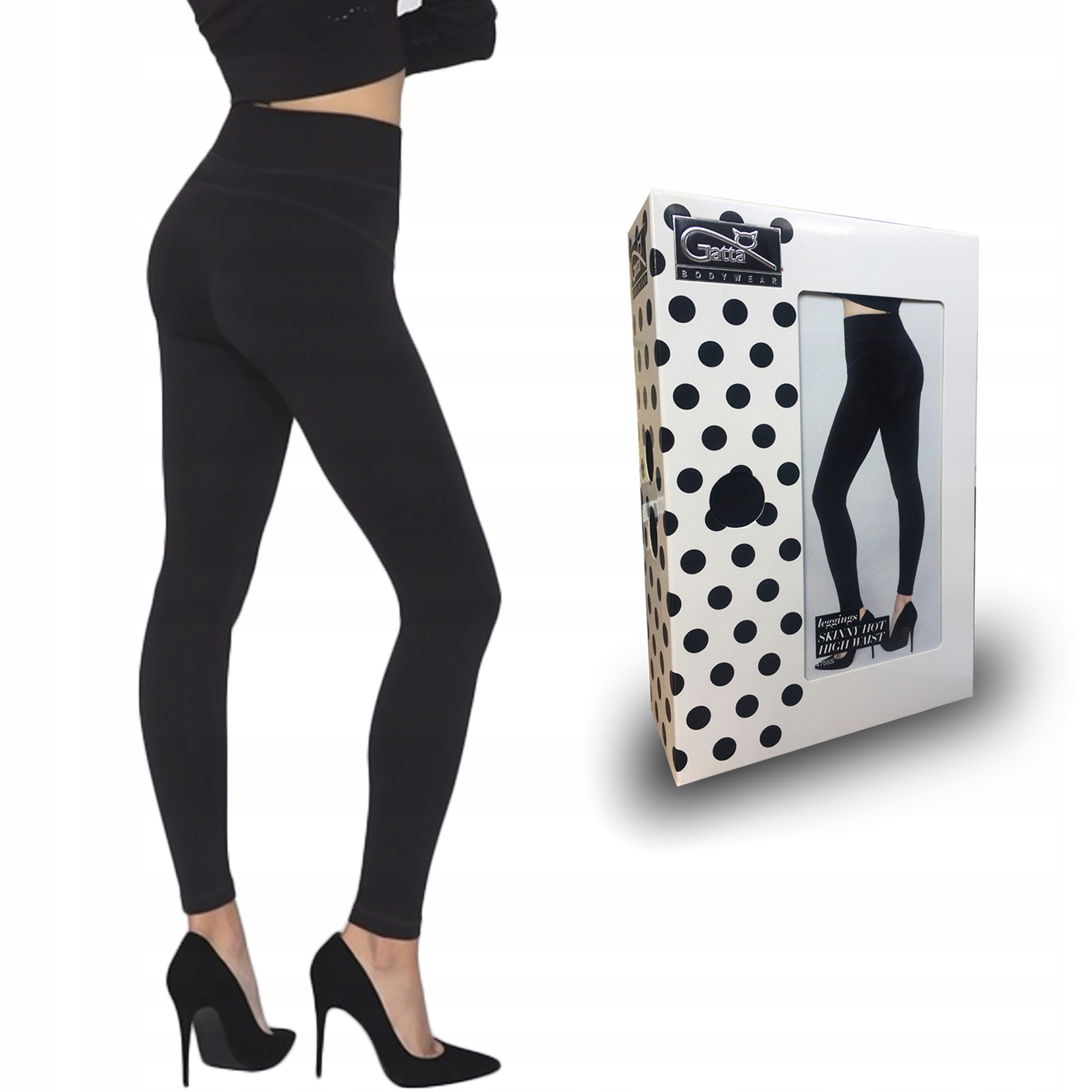 

Skinny Hot Hight Waist leginsy Gatta, wys.stan L