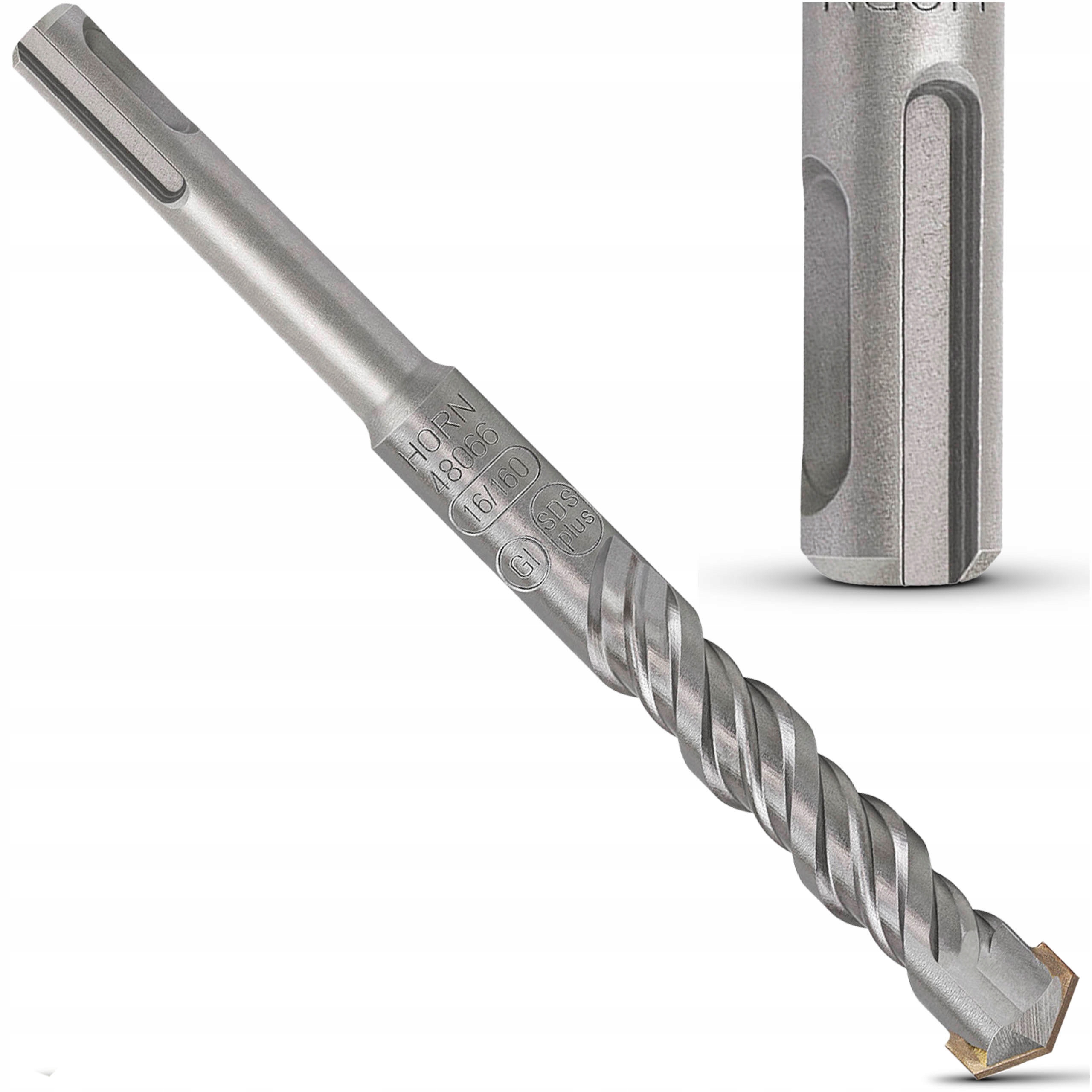 

Wiertło Do Muru Betonu fi 16x160 mm Sds-plus Widia