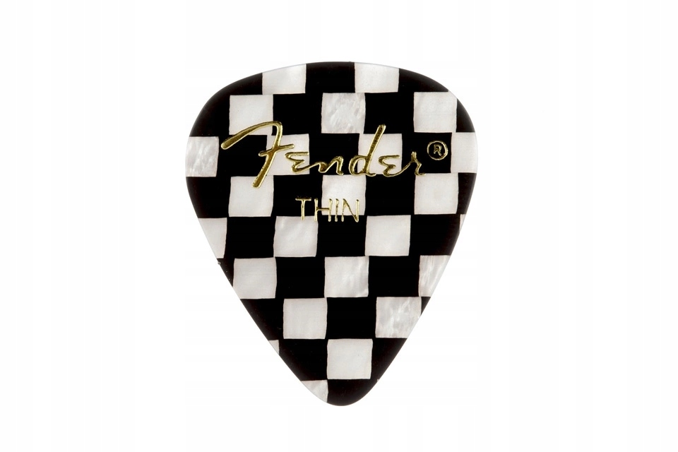 Fender miękka oryginalna Kostka Premium Checker