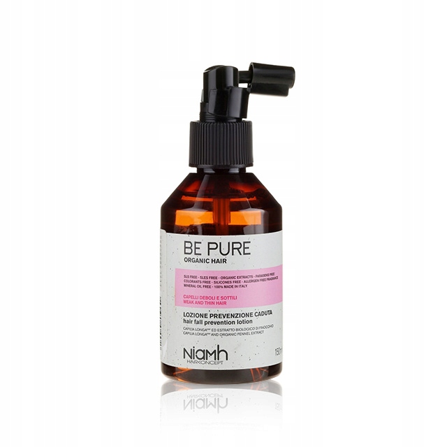 Niamh Be Pure Prevence vypadávání vlasů 150 ml Pleťové mléko