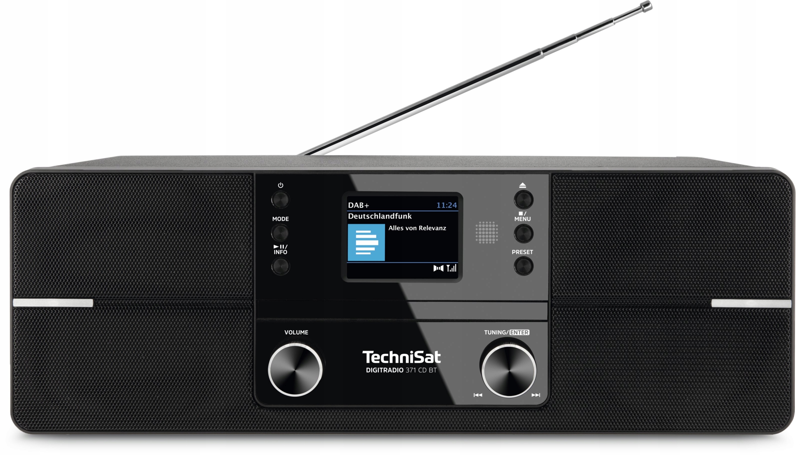 Síťové rádio Dab+, Fm TechniSat DigitRadio 371 CD Bt