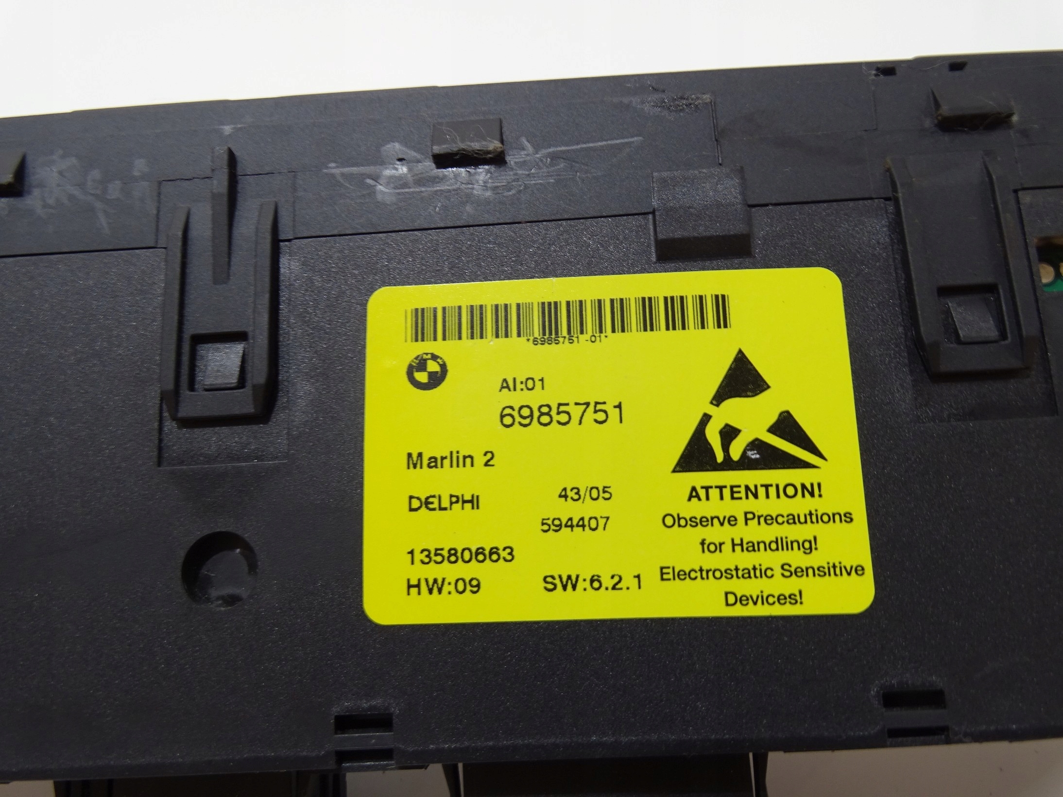 PANEL GRZANIA seats BMW E60 E61 OE 6985751 (4555621)