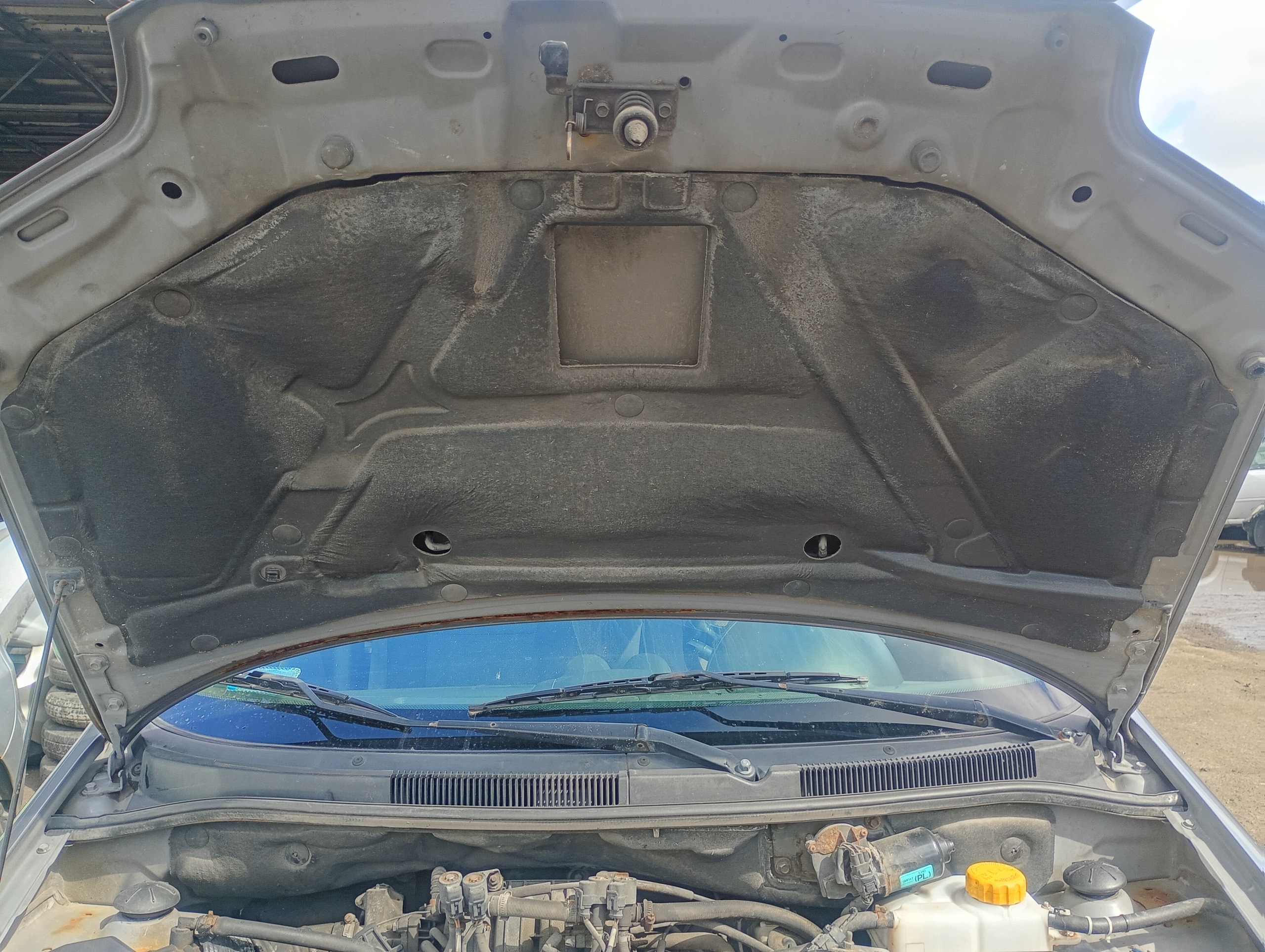 soundproofing bonnets Chevrolet Kalos T255 08