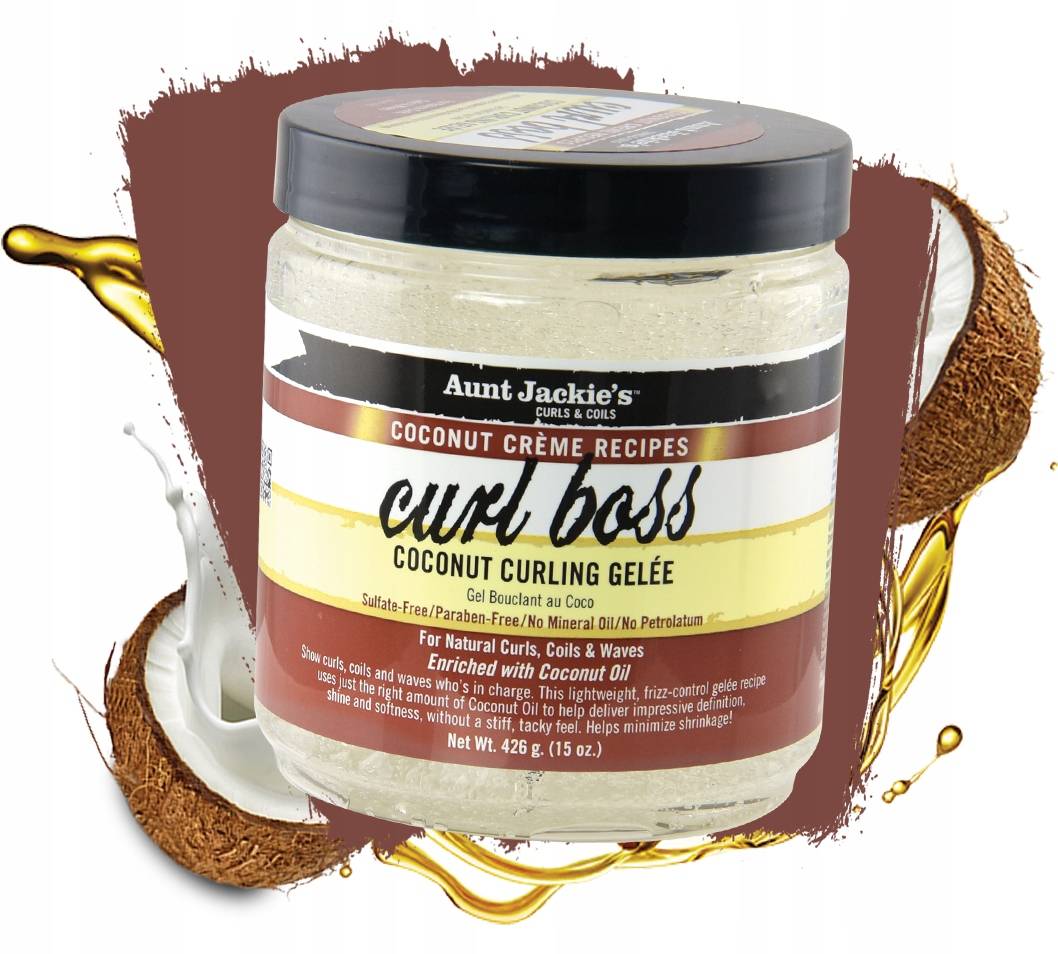 AUNT JACKIE'S Curl Boss Coconut Curling Gel żel Stan opakowania oryginalne