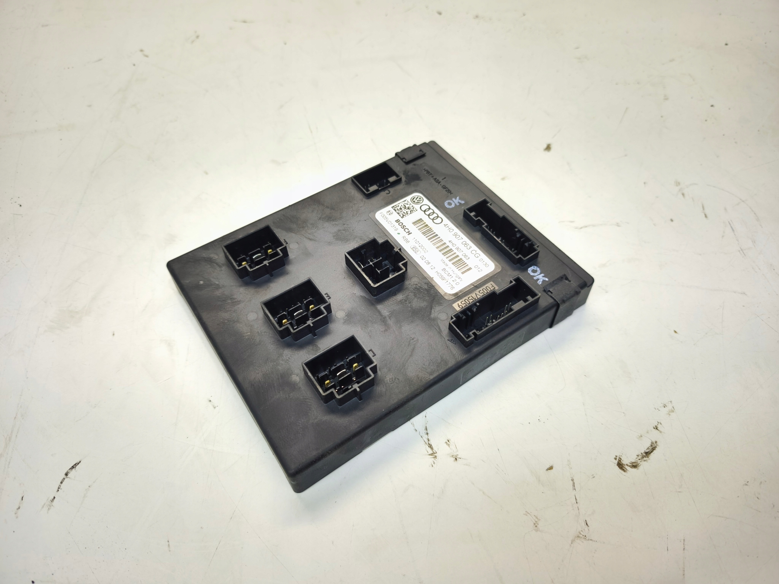 module control unit KOMFORTU BMC AUDI A6 C7 A7 A8 4H0907063CG
