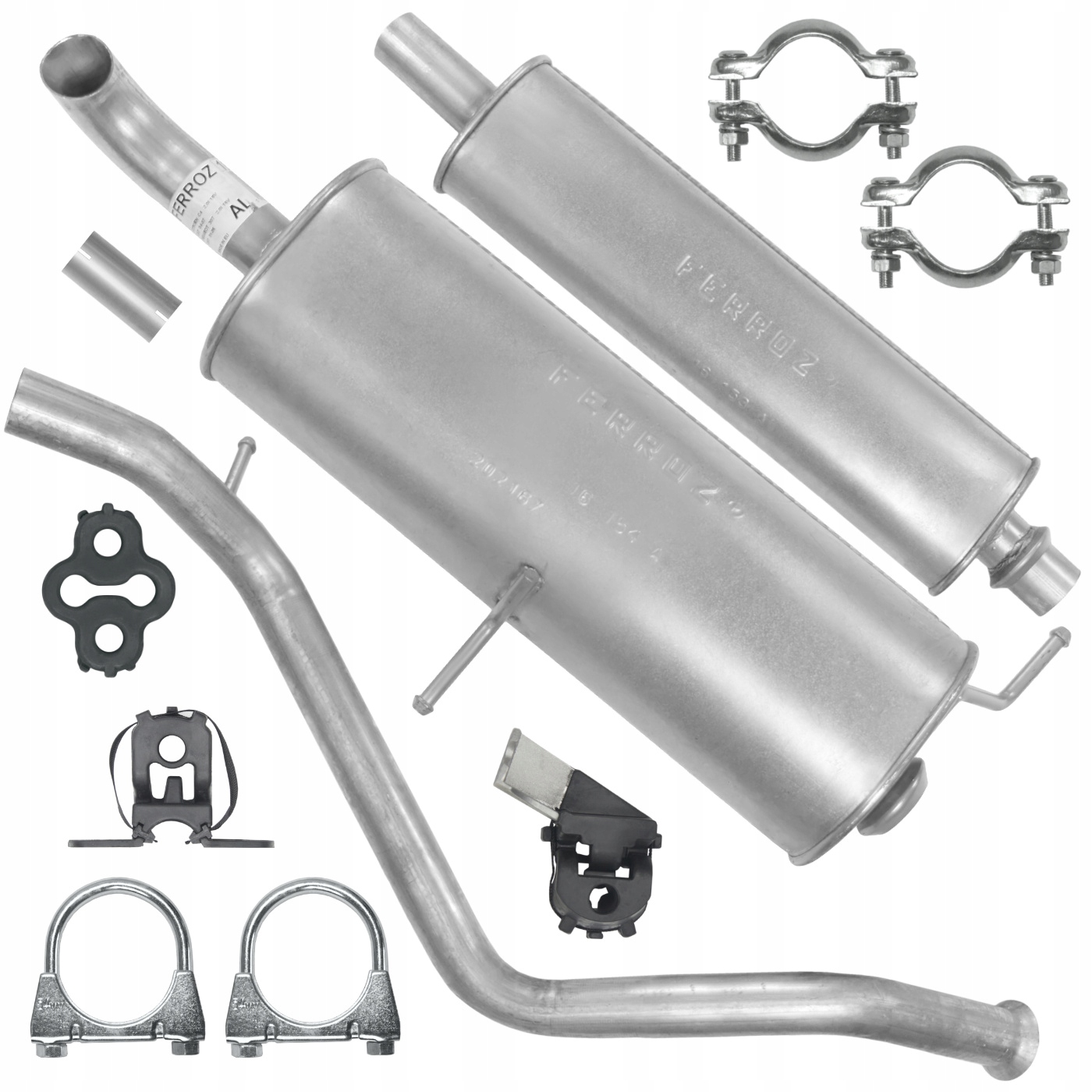 Глушник комплект для Citroen C4 і 1 04-08 2.0 HTB і купе