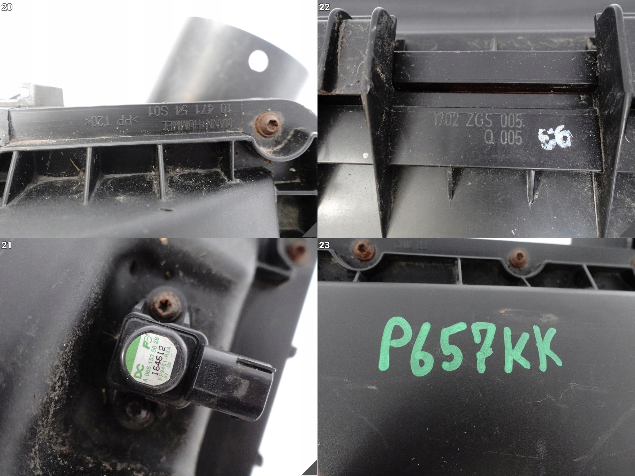 MERCEDES SPRINTER III W906 06-18 Gehäuse filter luft A0000907801