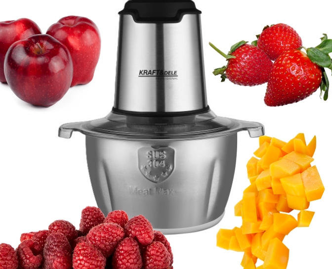 ЕЛЕКТРИЧНА М'ЯСО/ОВОЧЕВИЙ ГРИНДЕР 2 Л KD4121