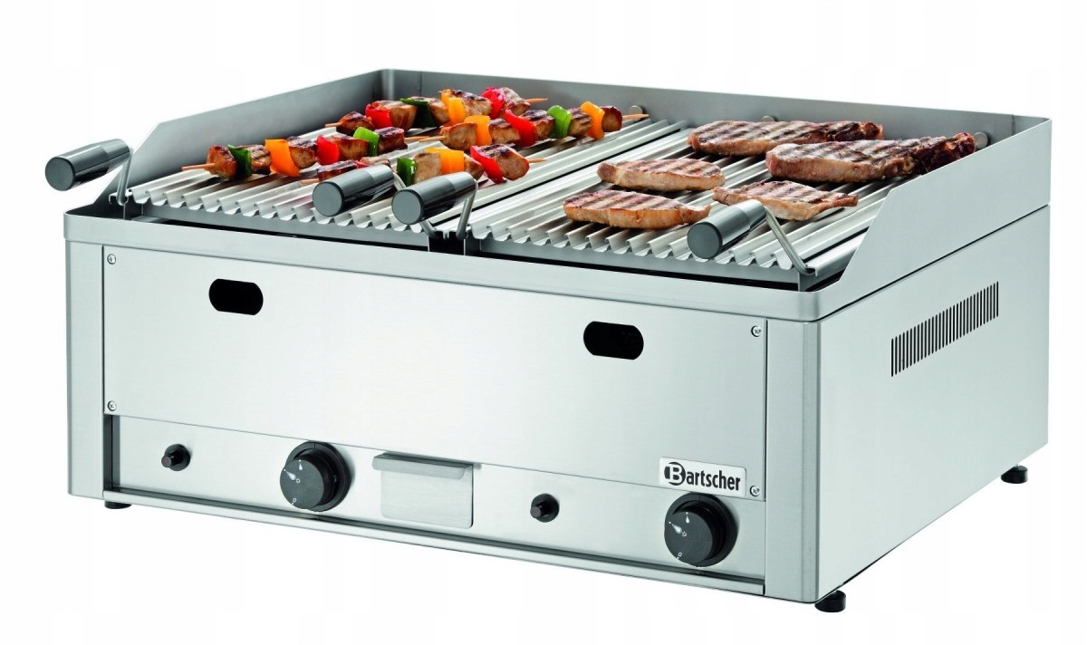Plynový Lávový Gril Bartscher 2006601 Dospívající pro gastronomii Rošt