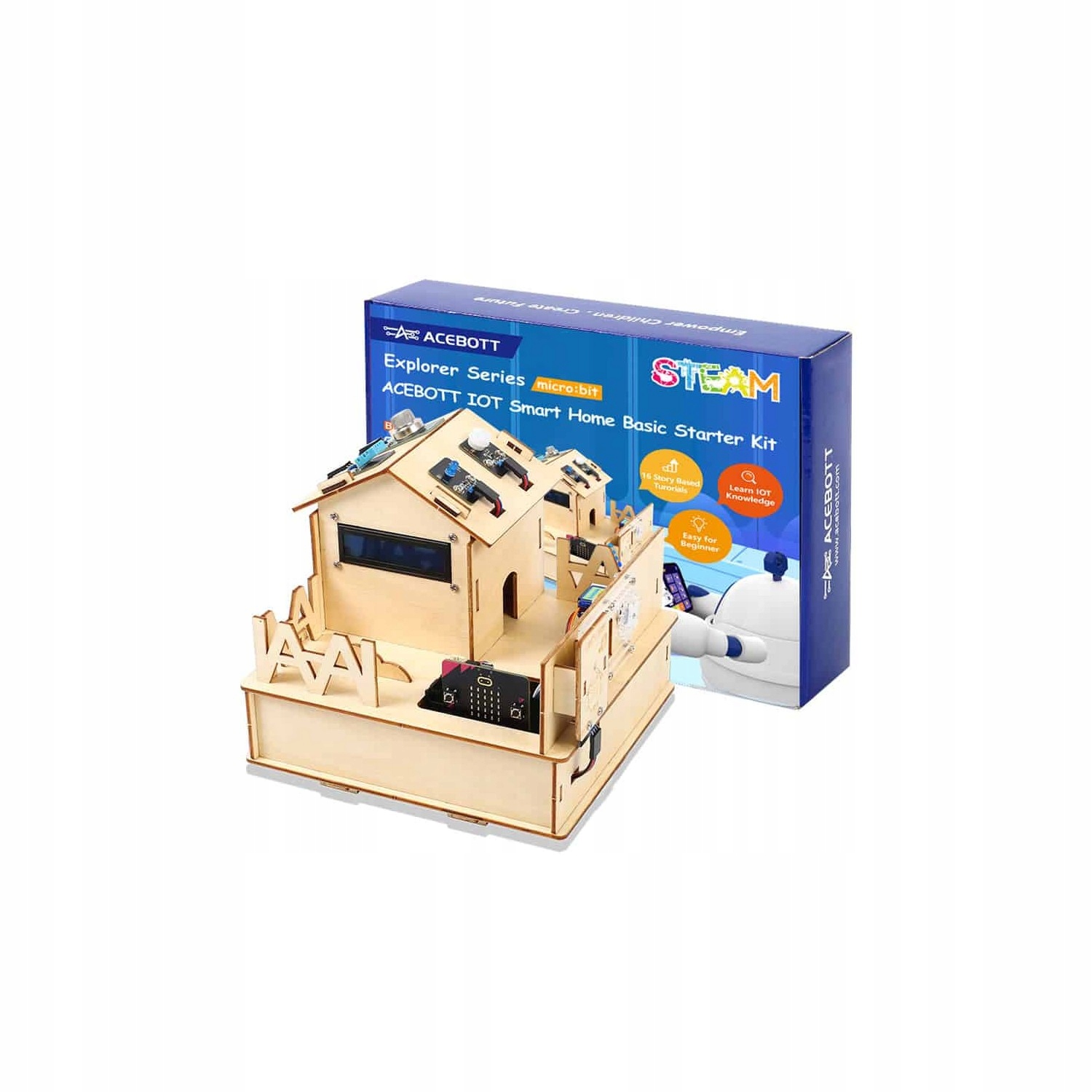 Acebott QE005 Startovací Sada Smart Home pro micro:bit