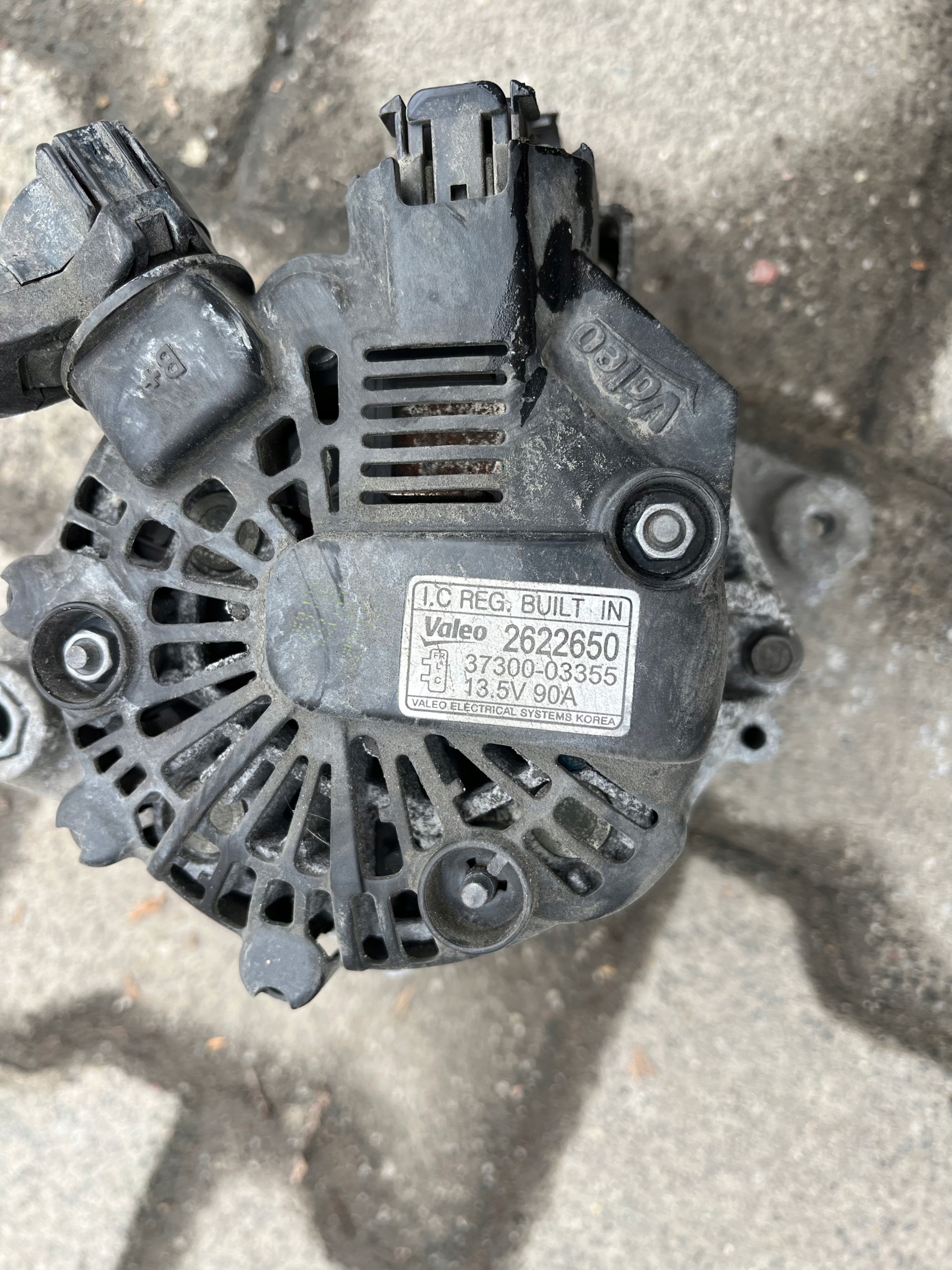 Hyundai I20 II 1.2 alternator