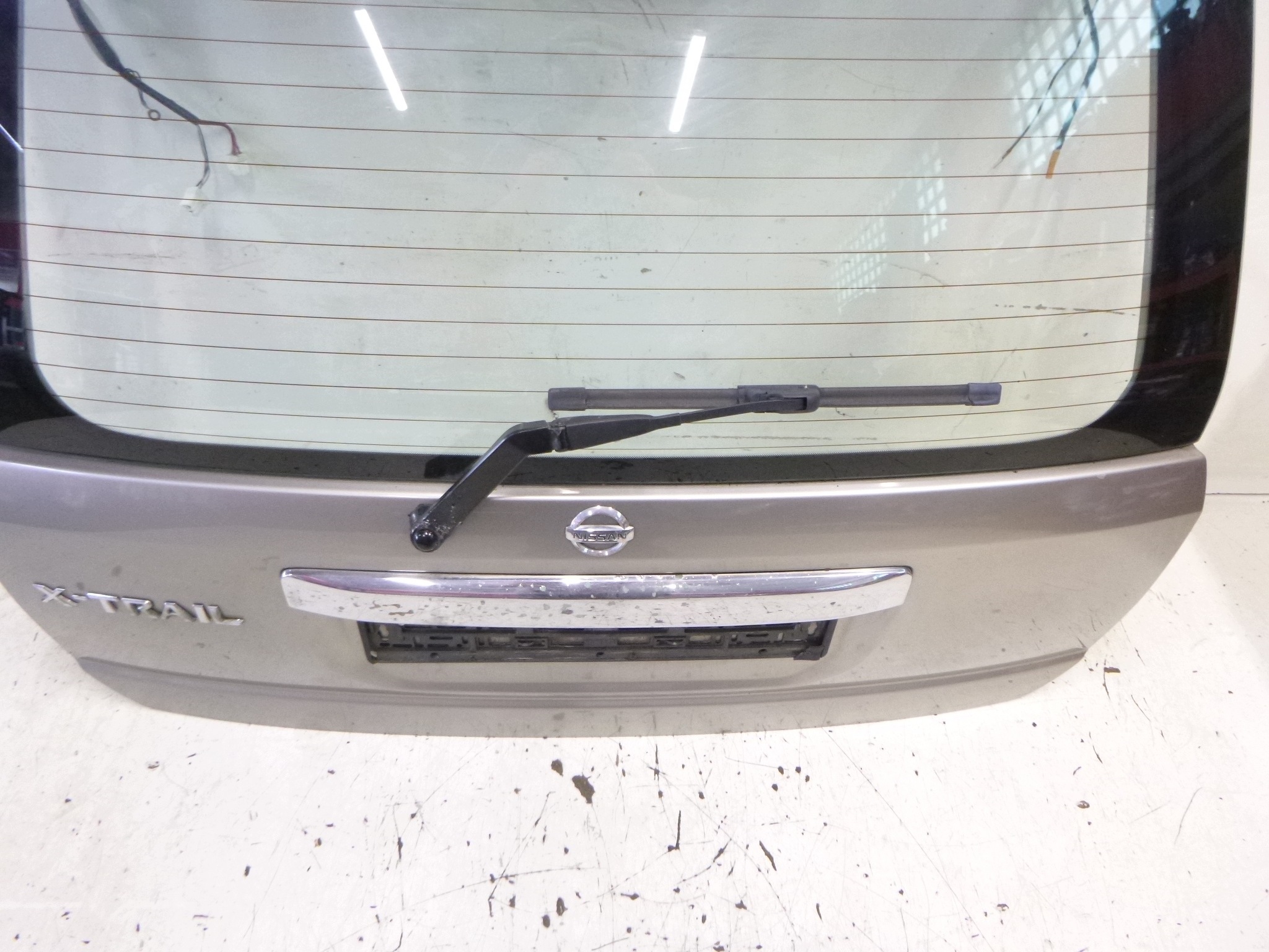 boot doors boot Nissan X-Trail T30 KX4 Srebrna grey 2001 – 2007